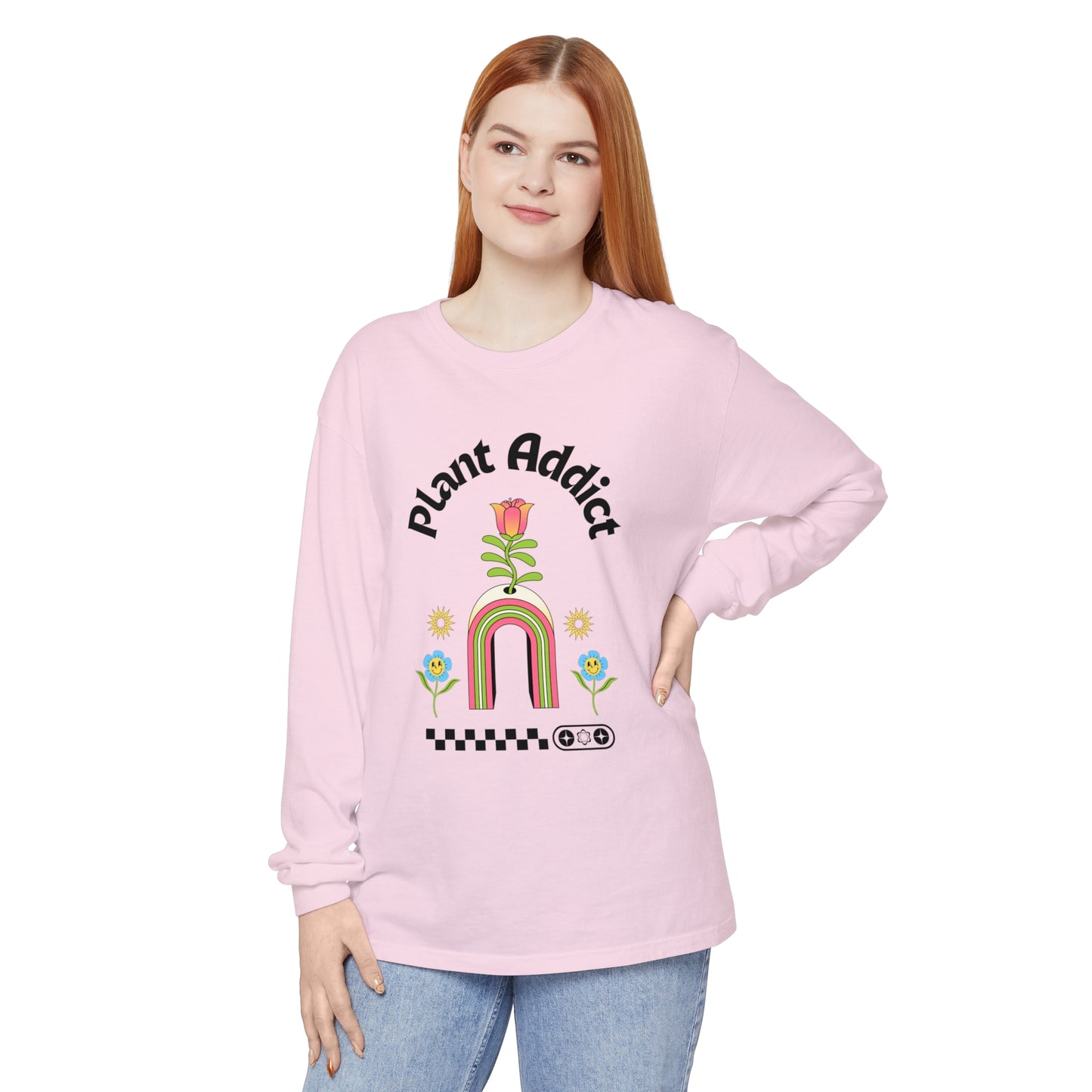 Plant Addict Garment-dyed Long Sleeve