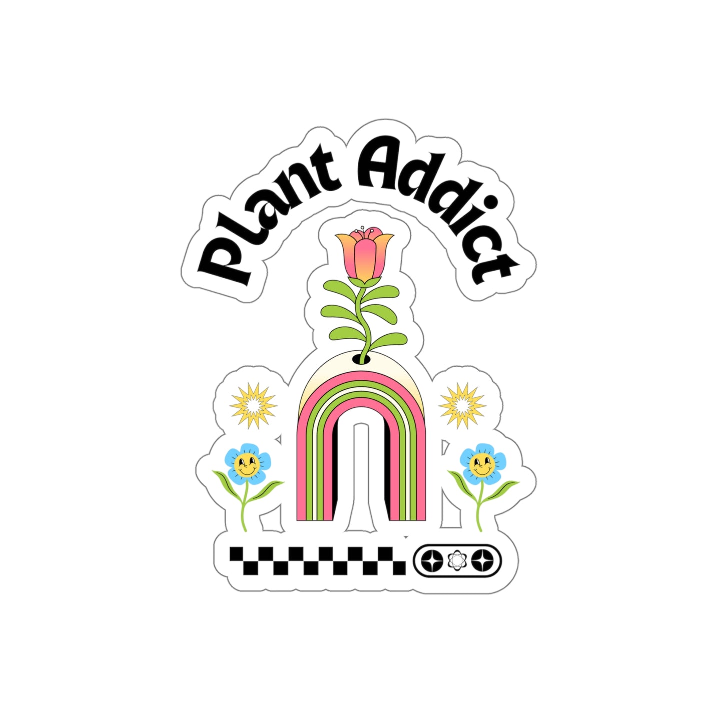 Plant Addict Stickers