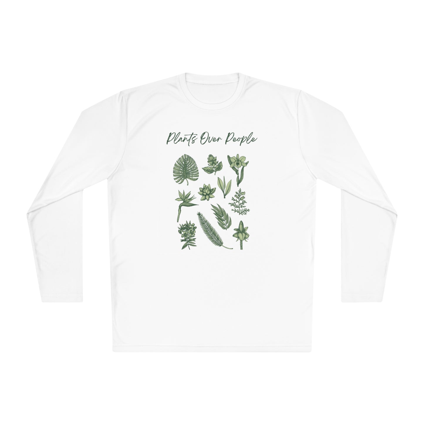 Plants Over People Unisex Lightweight Long Sleeve