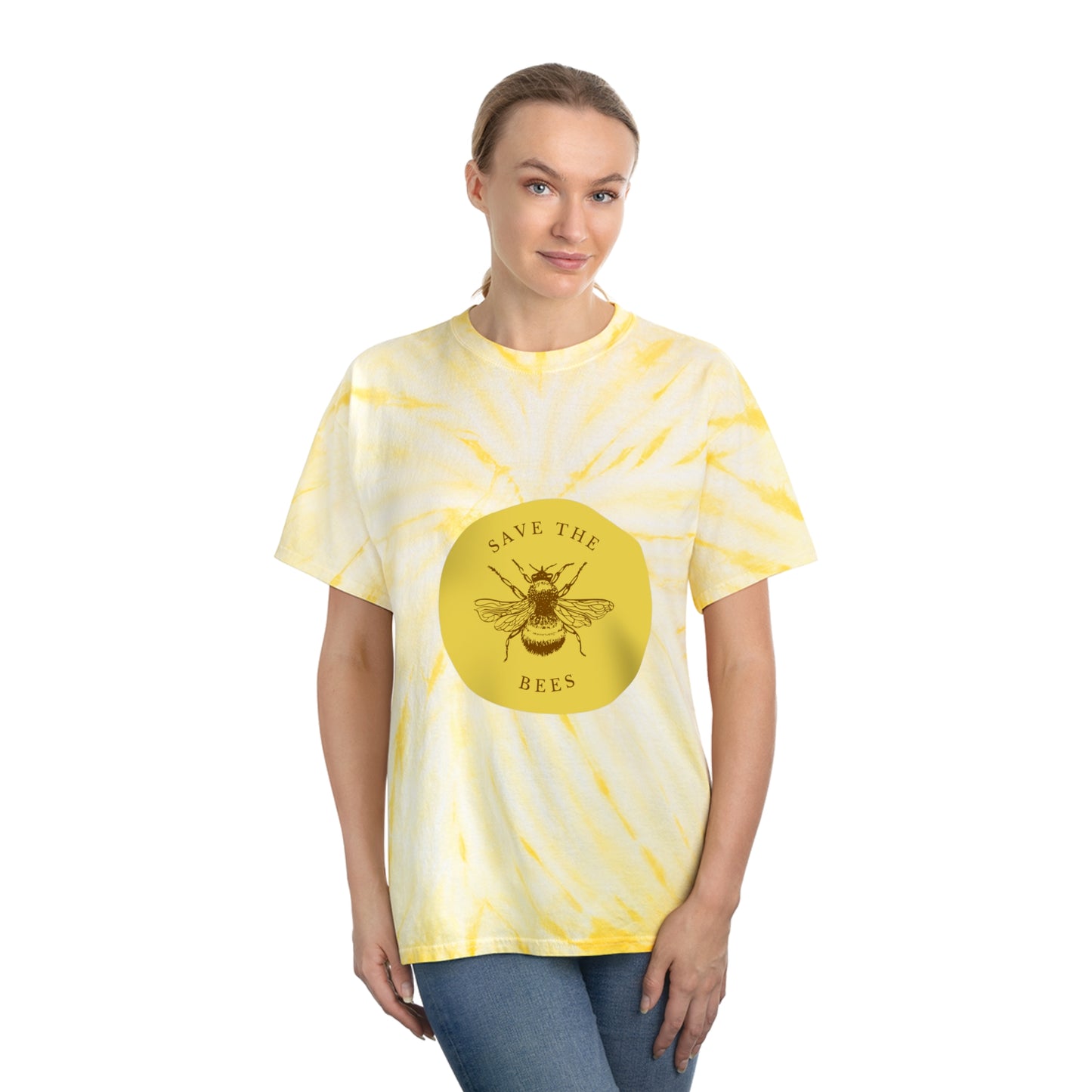 Save The Bees Tie-Dye Tee, Cyclone