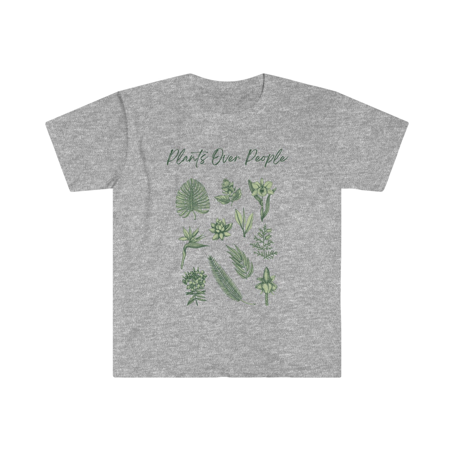 Plants Over People Unisex Softstyle T-Shirt