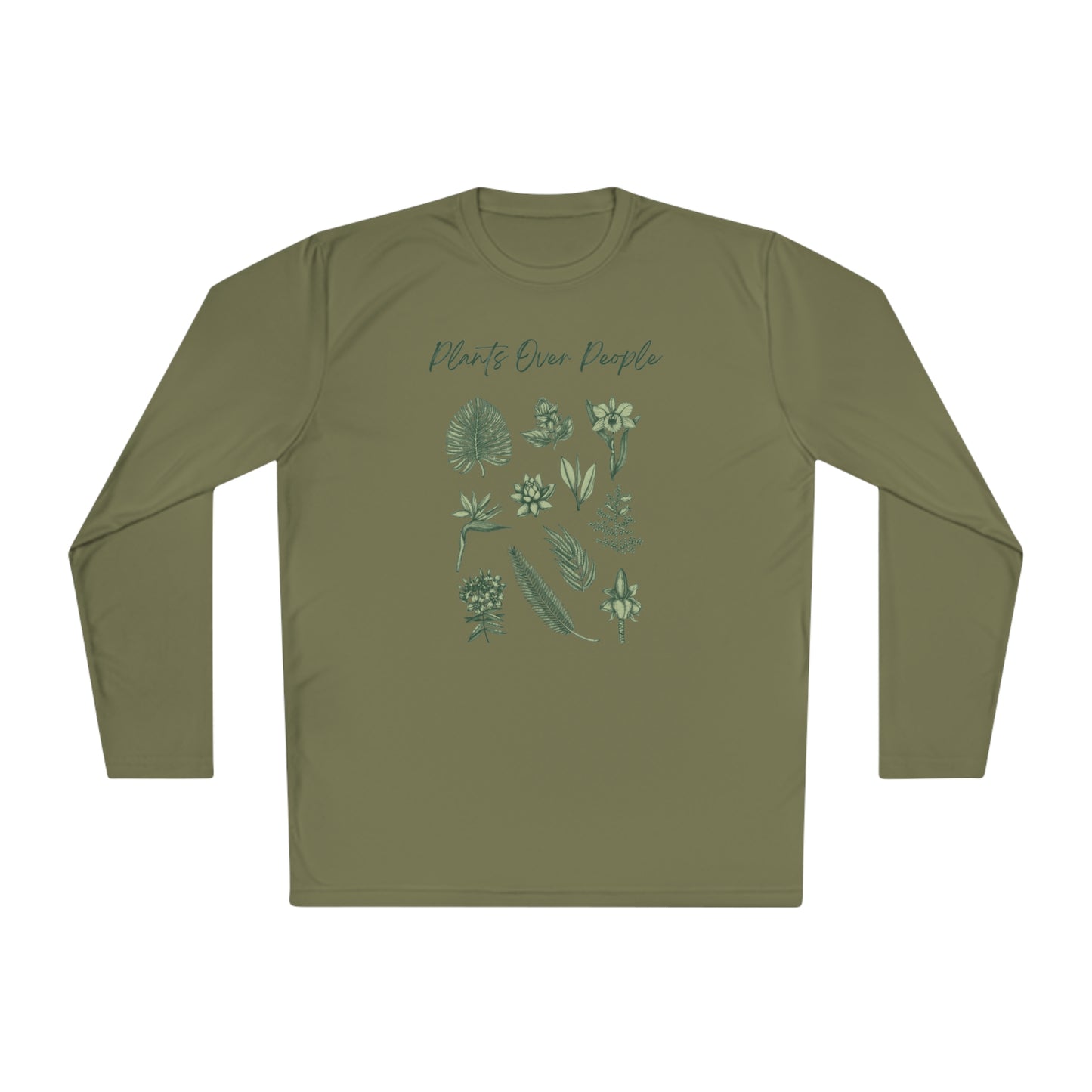 Plants Over People Unisex Lightweight Long Sleeve