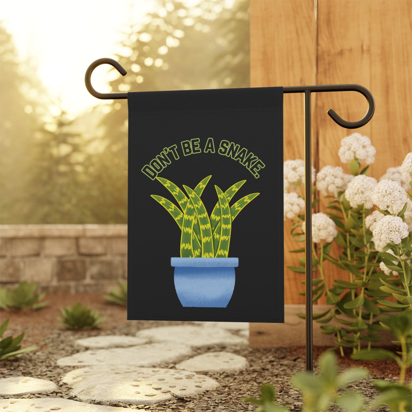Don't Be A Snake Garden & House Banner
