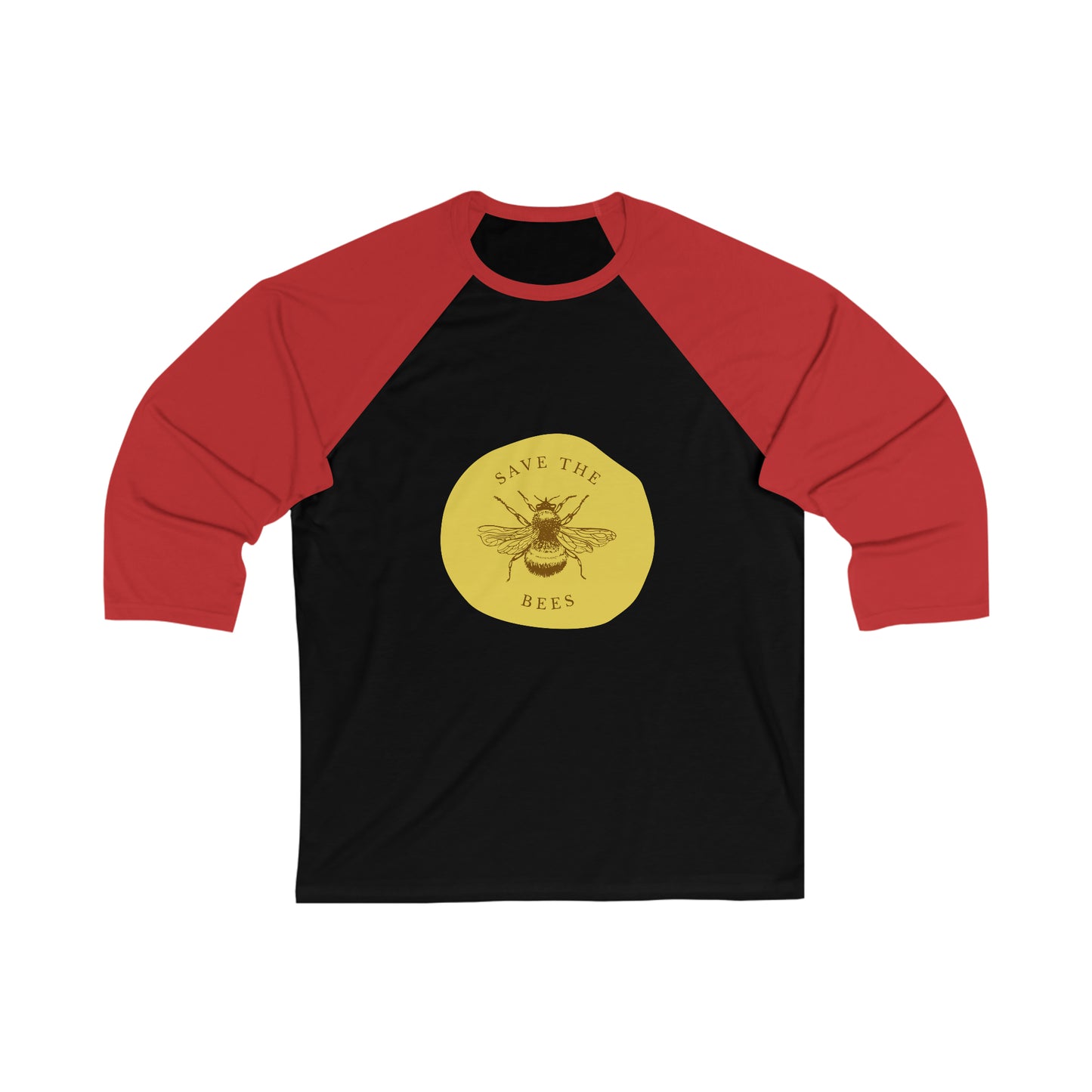 Save The Bees Unisex Baseball Tee