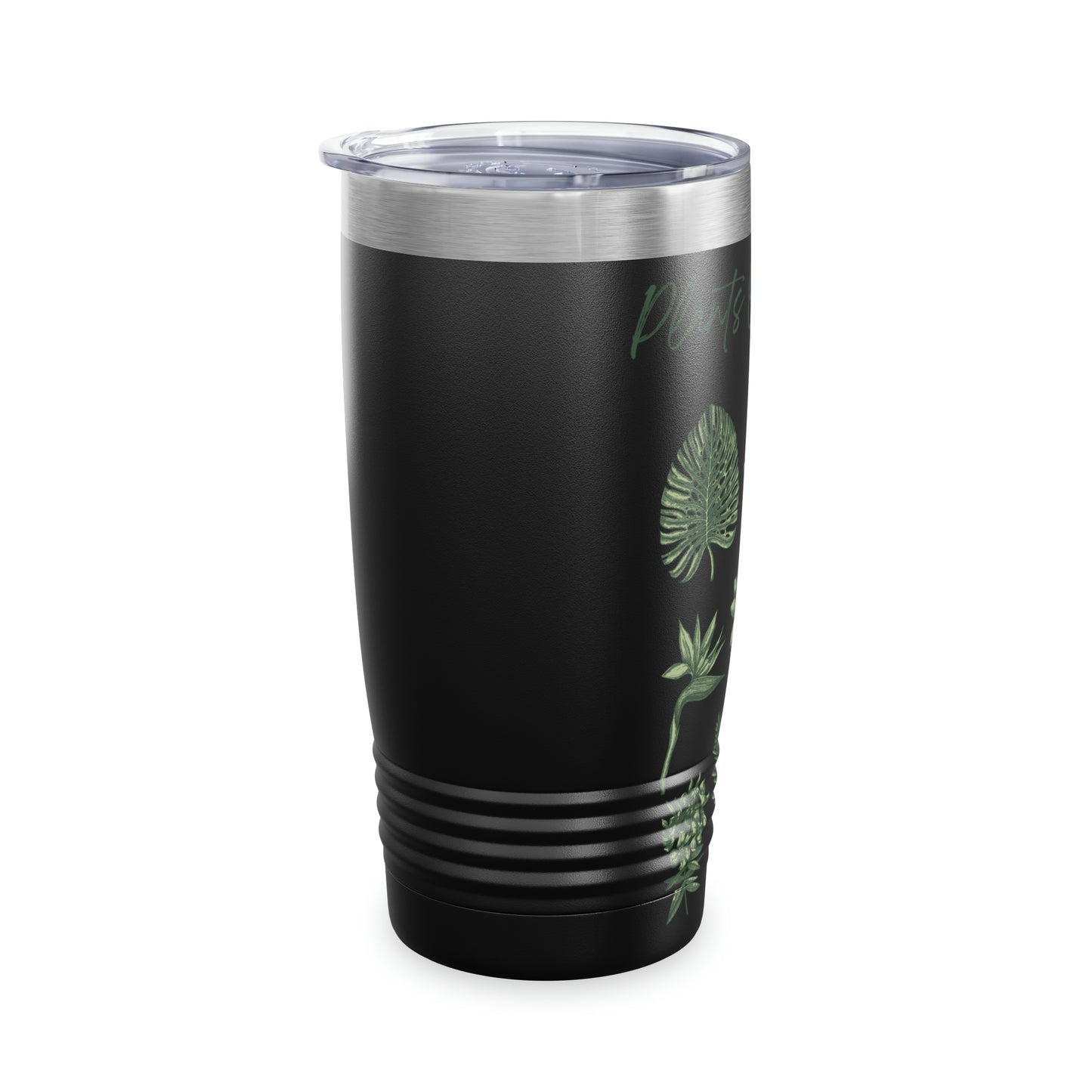 Plants Over People Ringneck Tumbler, 20oz