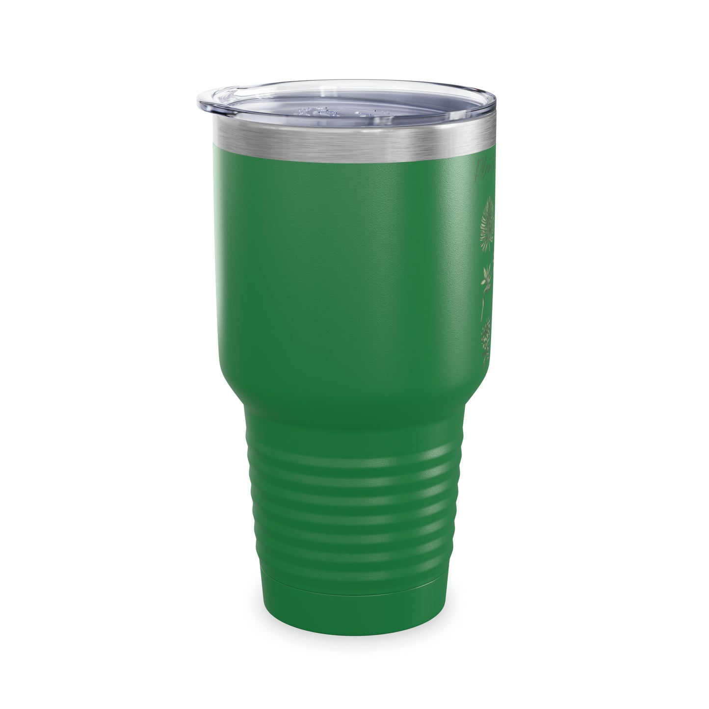 Plants Over People Ringneck Tumbler, 30oz