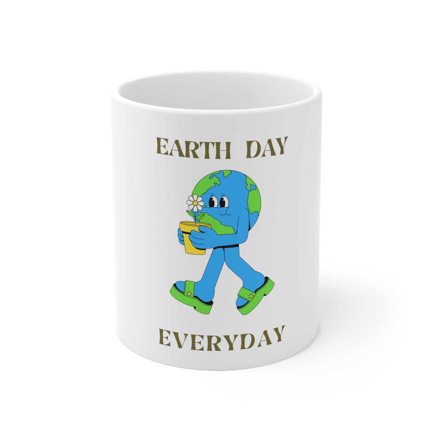 Earth Day Everyday Ceramic Mug