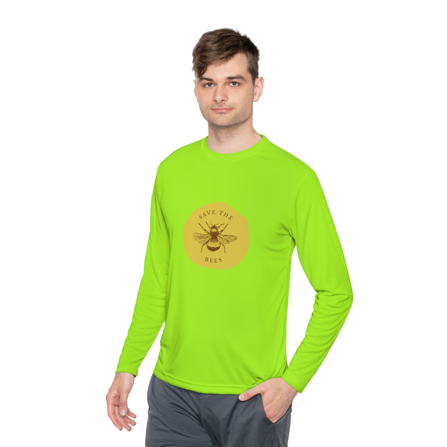 Save The Bees Unisex Lightweight Long Sleeve