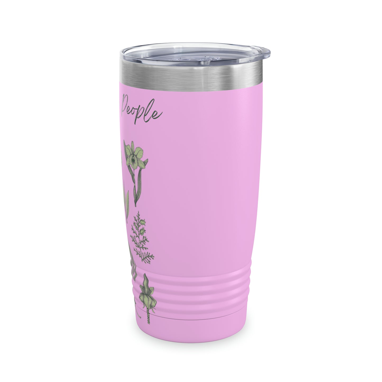 Plants Over People Ringneck Tumbler, 20oz