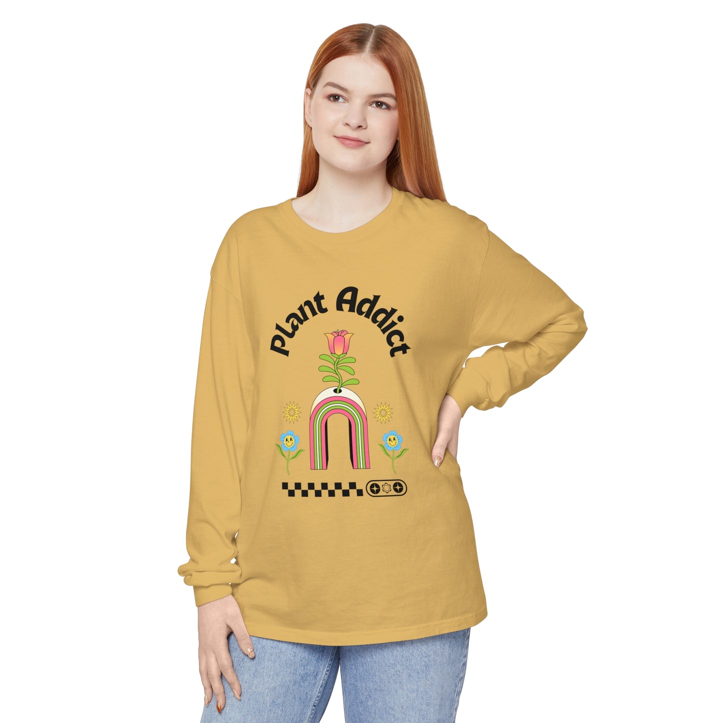 Plant Addict Garment-dyed Long Sleeve