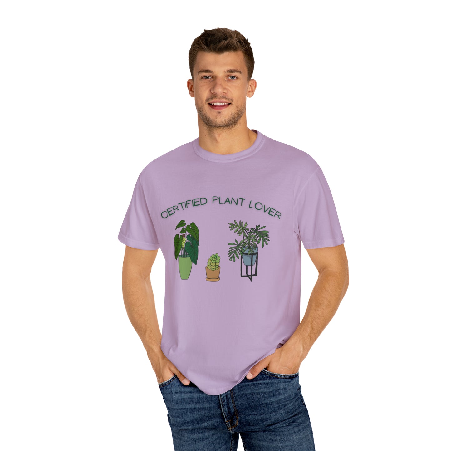 Certified Plant Lover Unisex Garment-Dyed T-shirt