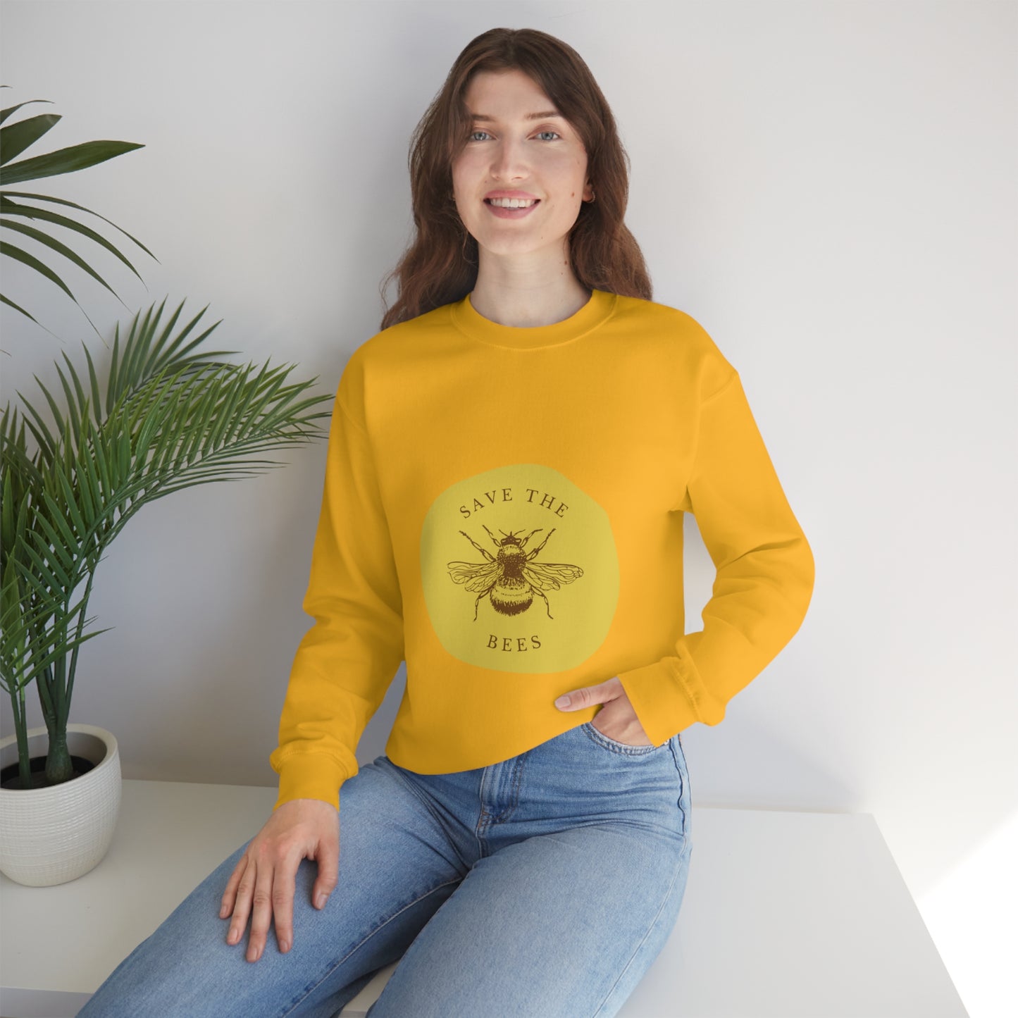Save The Bees Unisex Crewneck