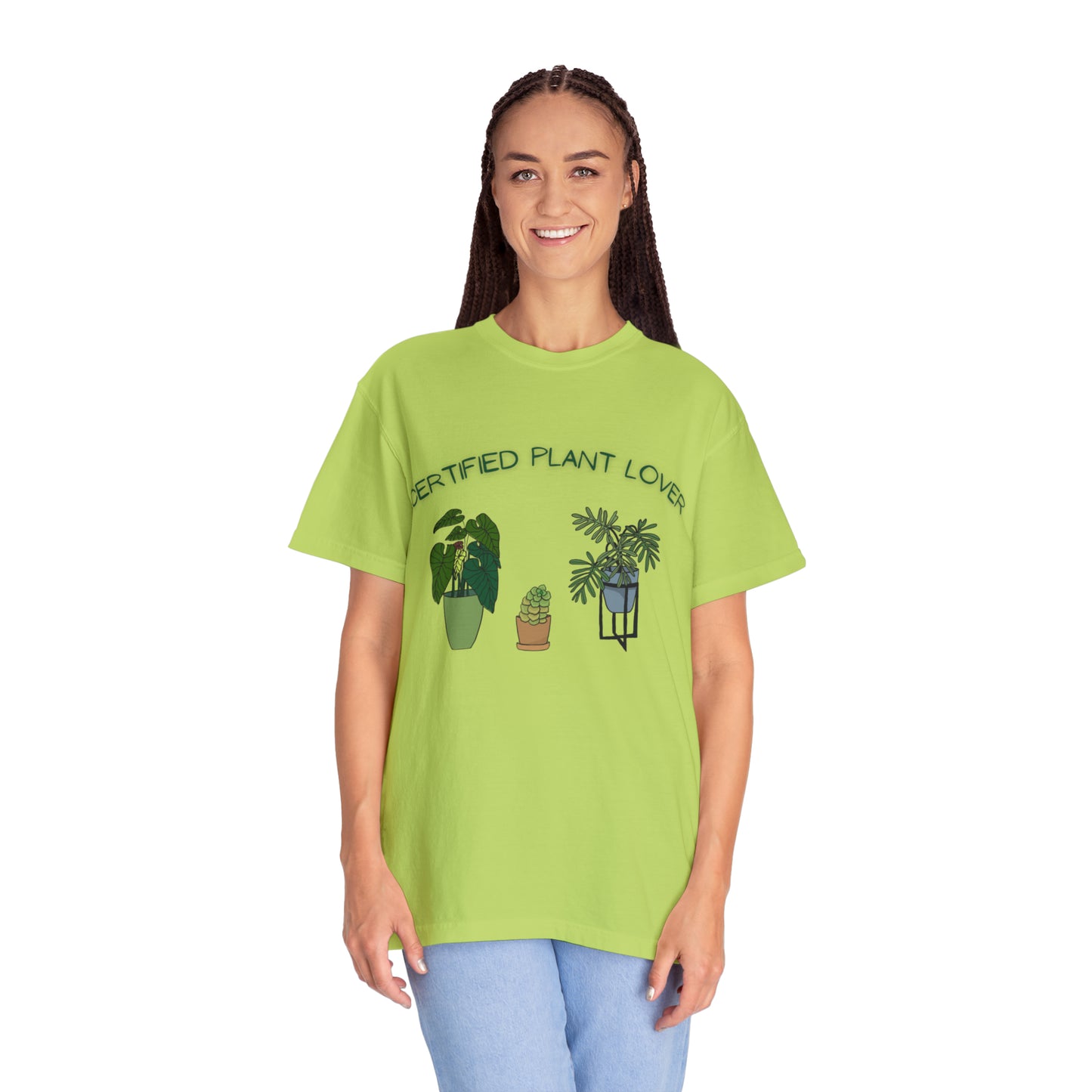 Certified Plant Lover Unisex Garment-Dyed T-shirt