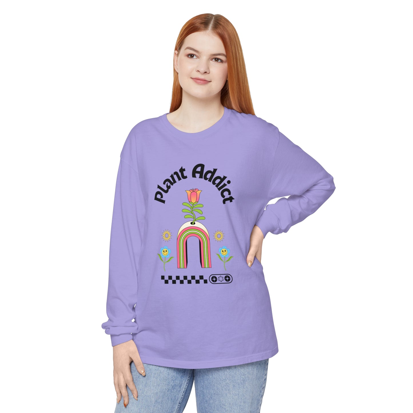 Plant Addict Garment-dyed Long Sleeve