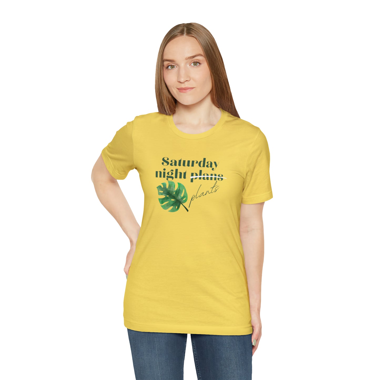 Saturday Night Plants Unisex Jersey Short Sleeve