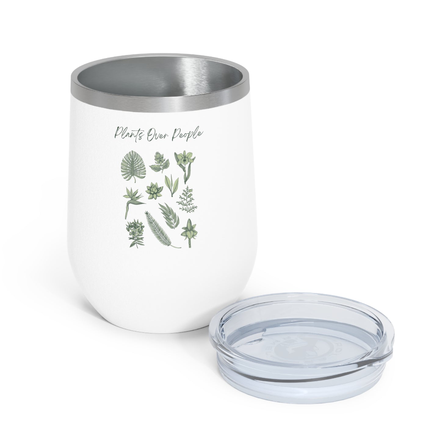 Plants Over People Insulated Wine Tumbler
