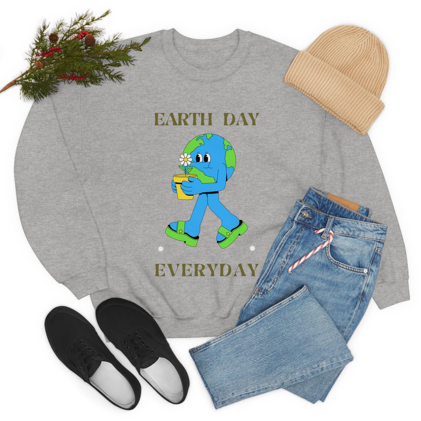Earth Day Everyday Unisex Crewneck