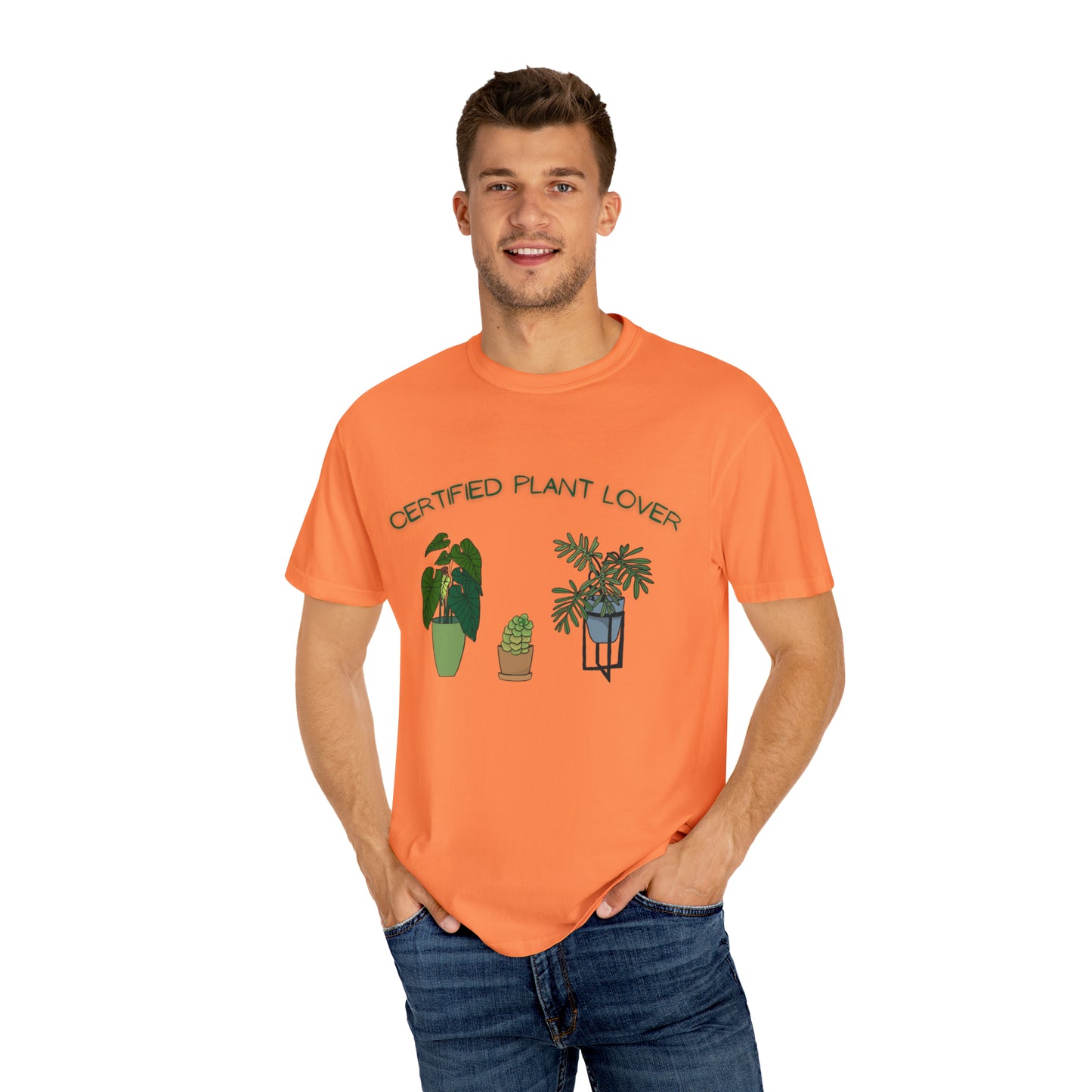 Certified Plant Lover Unisex Garment-Dyed T-shirt