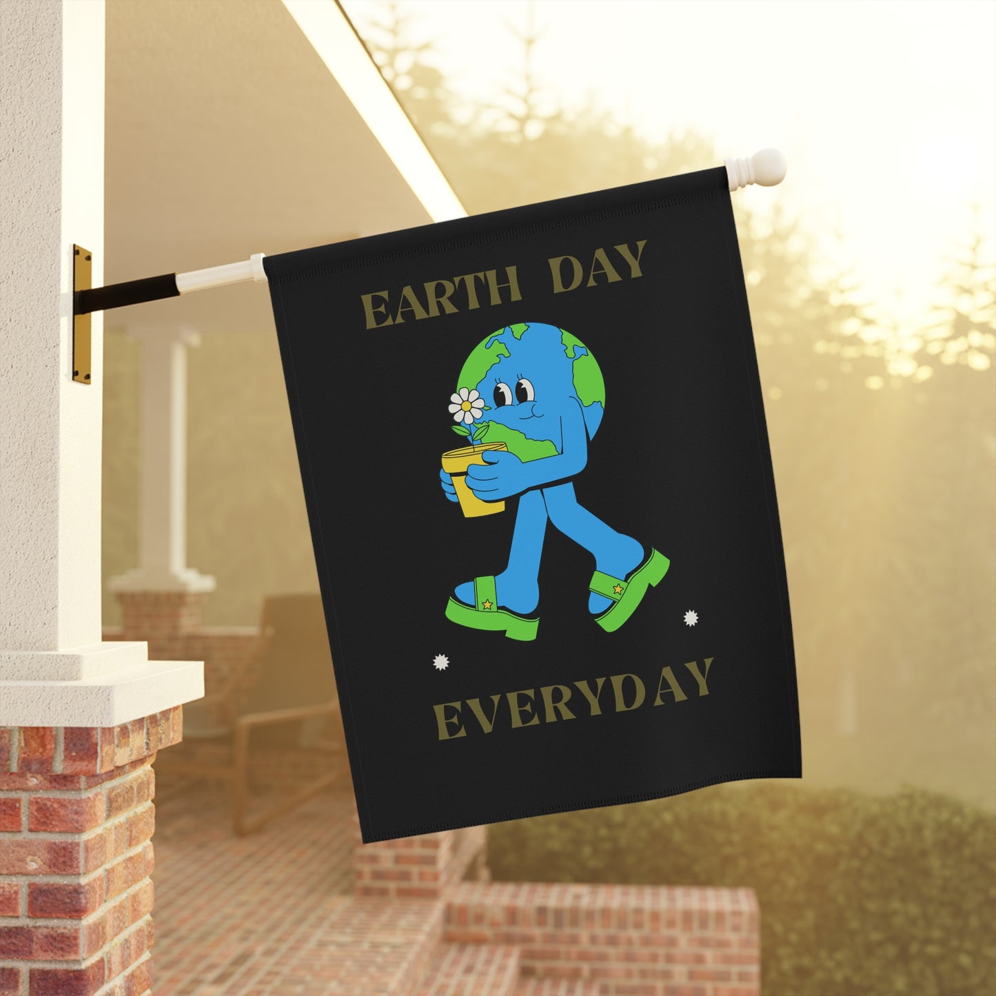 Earth Day Everyday Garden & House Banner