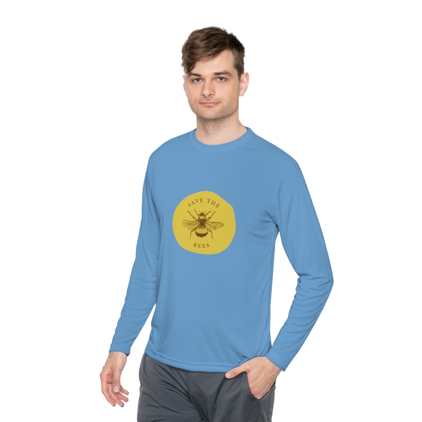 Save The Bees Unisex Lightweight Long Sleeve
