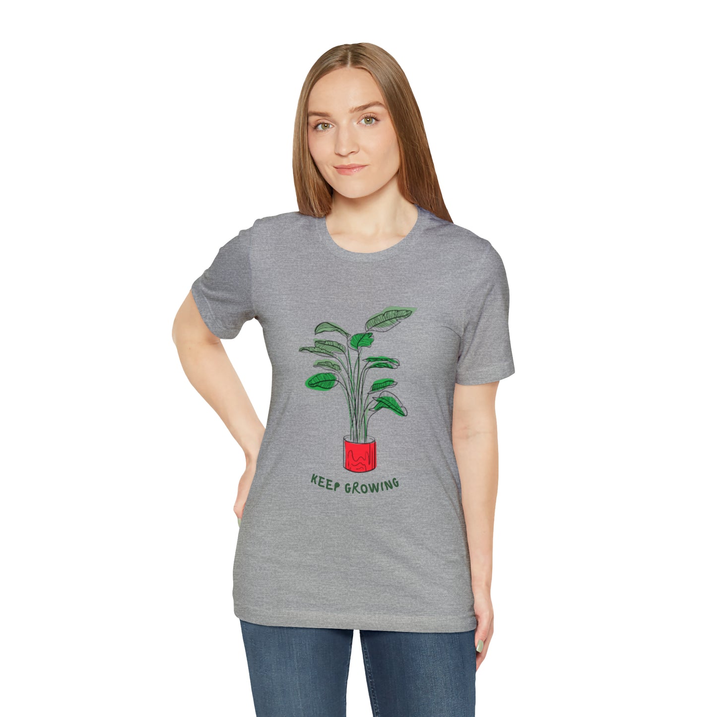 Keep Growing Unisex Jersey Short Sleeve