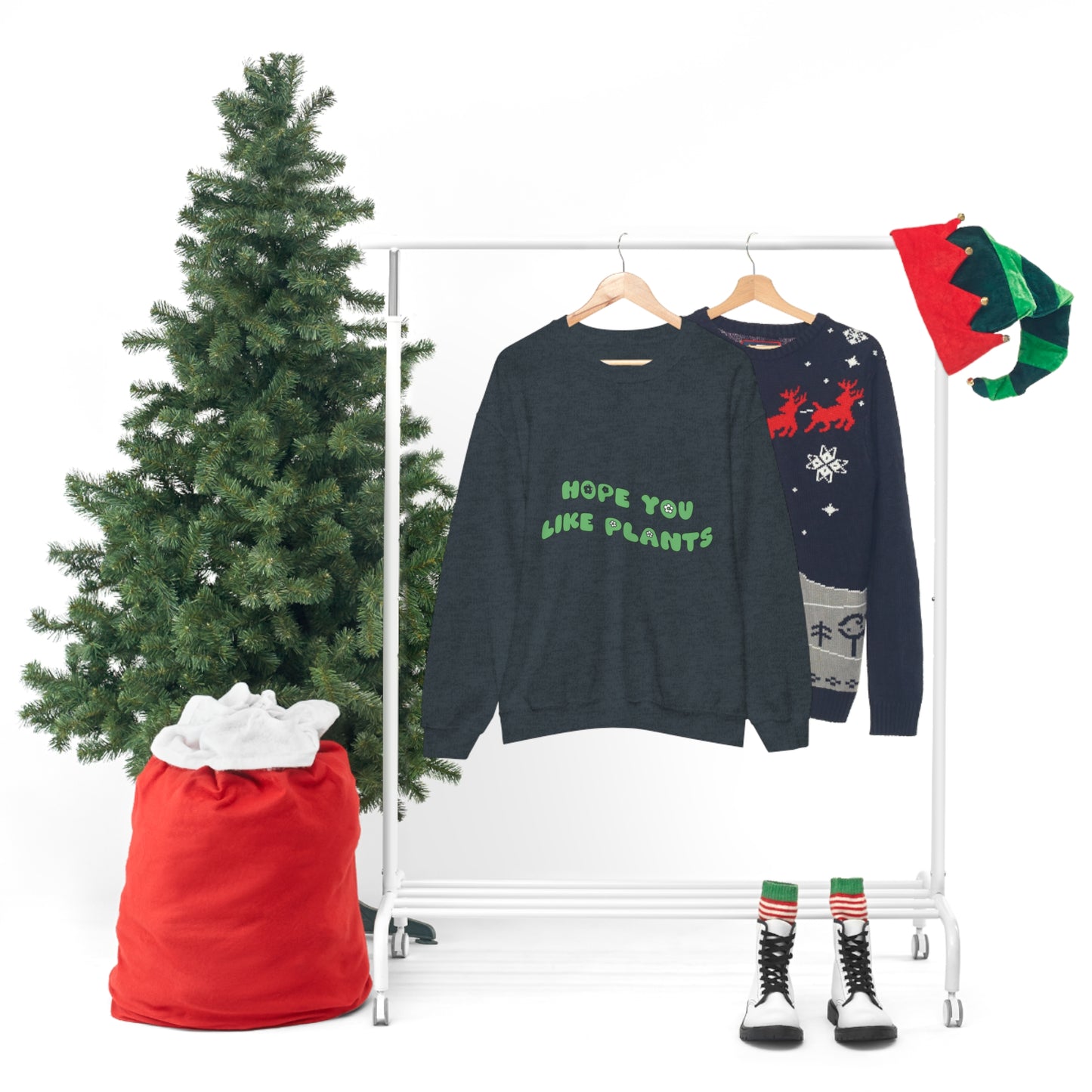 Hope You Like Plants Unisex Crewneck