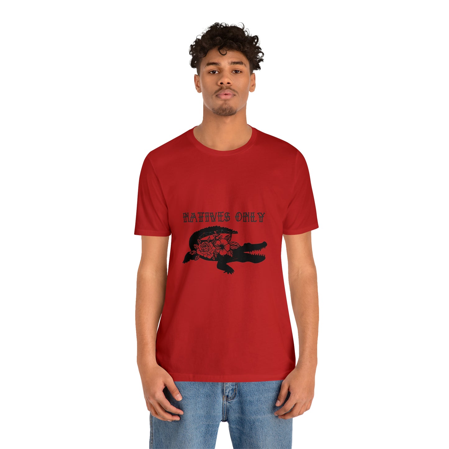Natives Only Alligator Unisex Jersey Tee