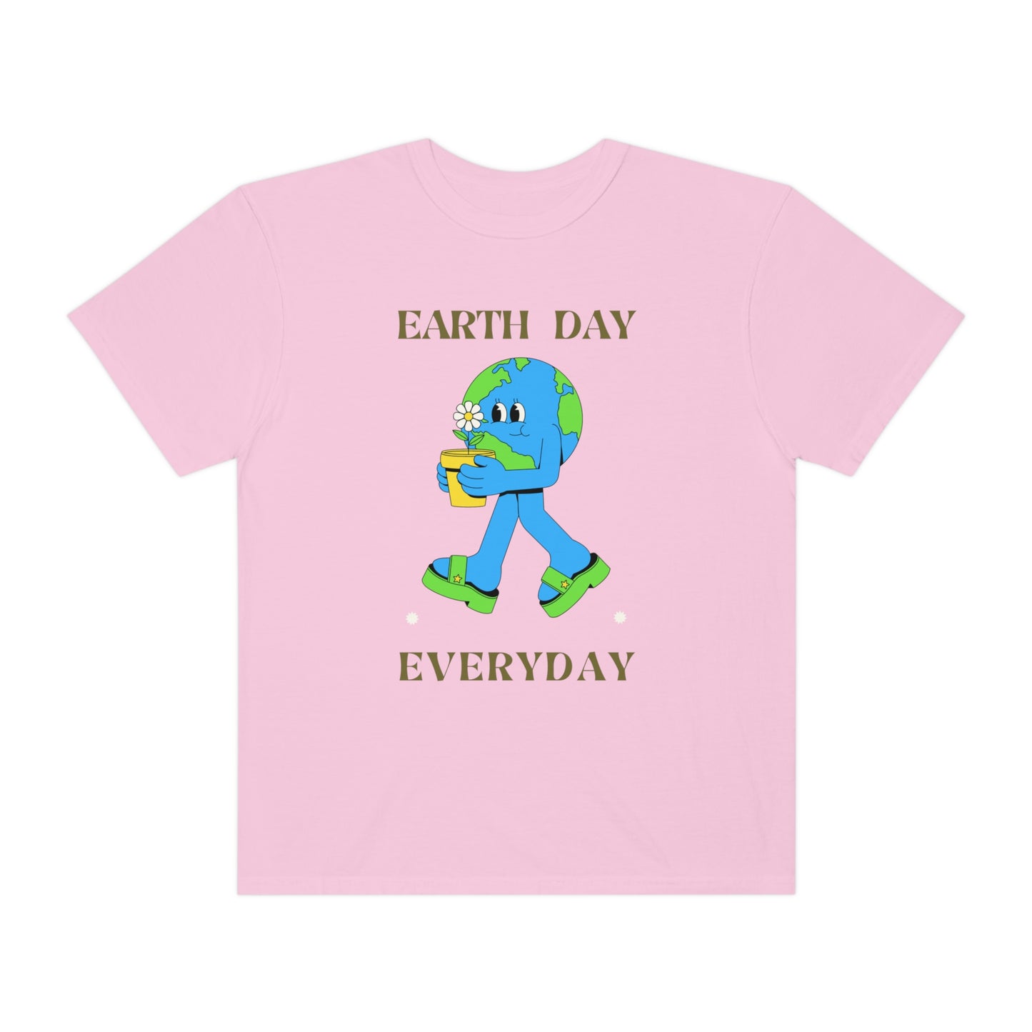 Earth Day Everyday Unisex Garment-Dyed T-shirt