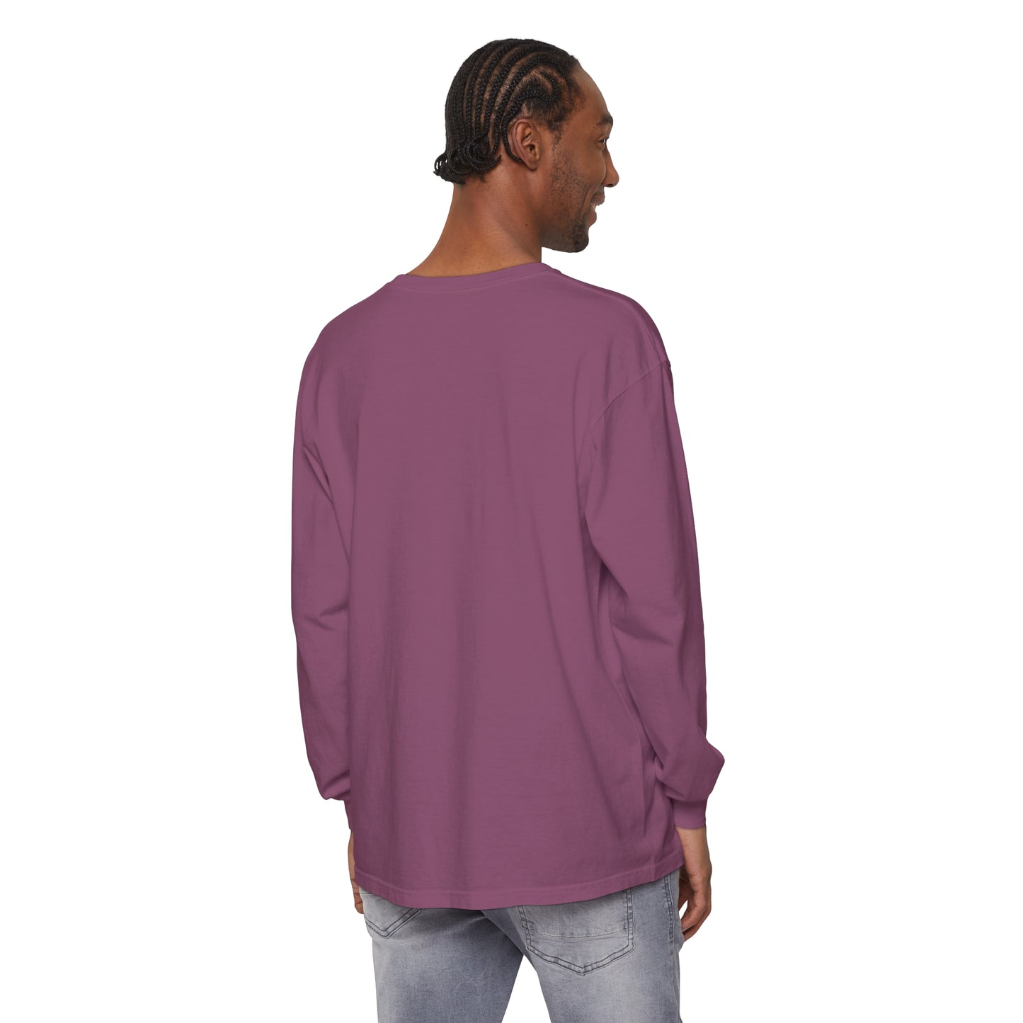 Plants & Cats Are All I Need Unisex Garment-dyed Long Sleeve