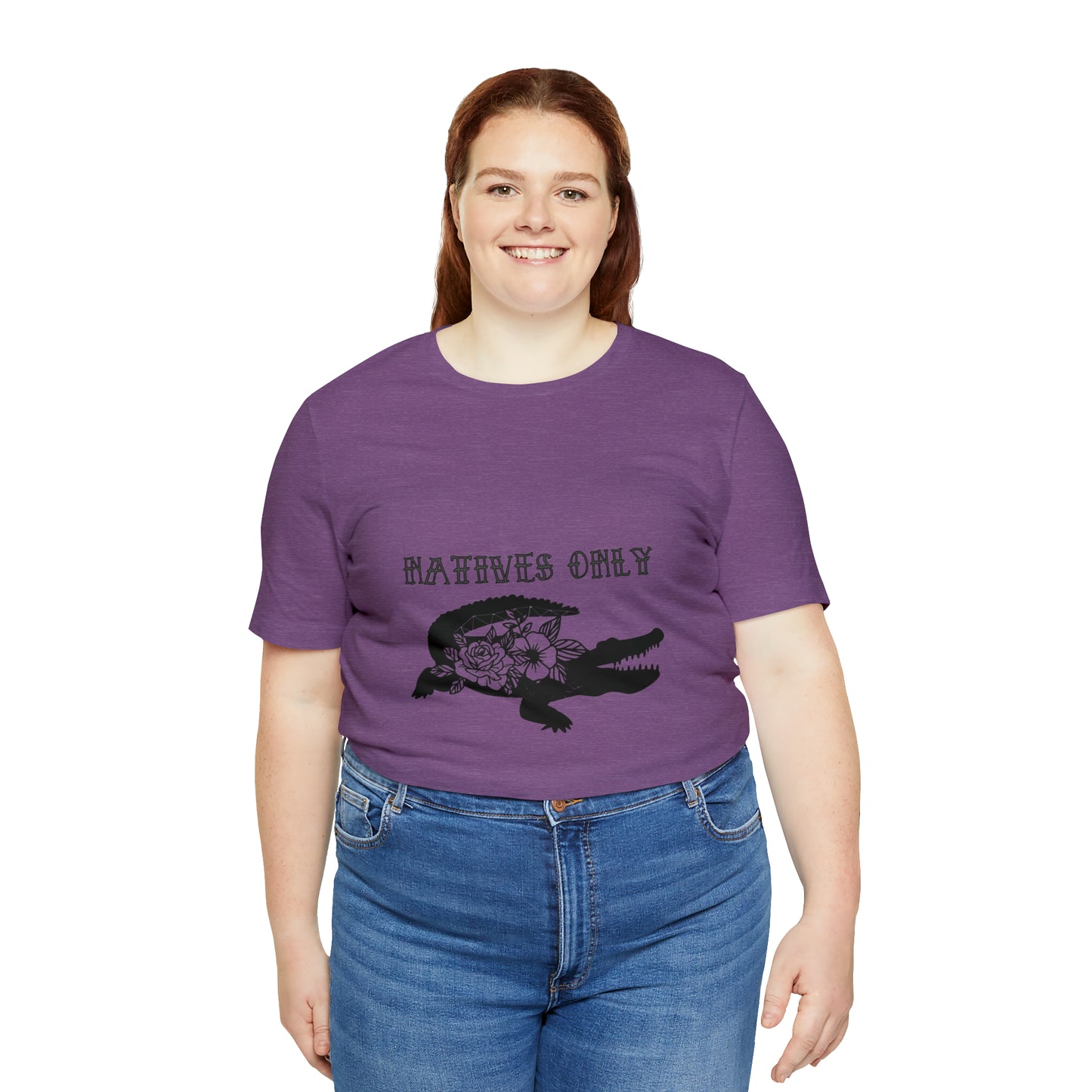 Natives Only Alligator Unisex Jersey Tee