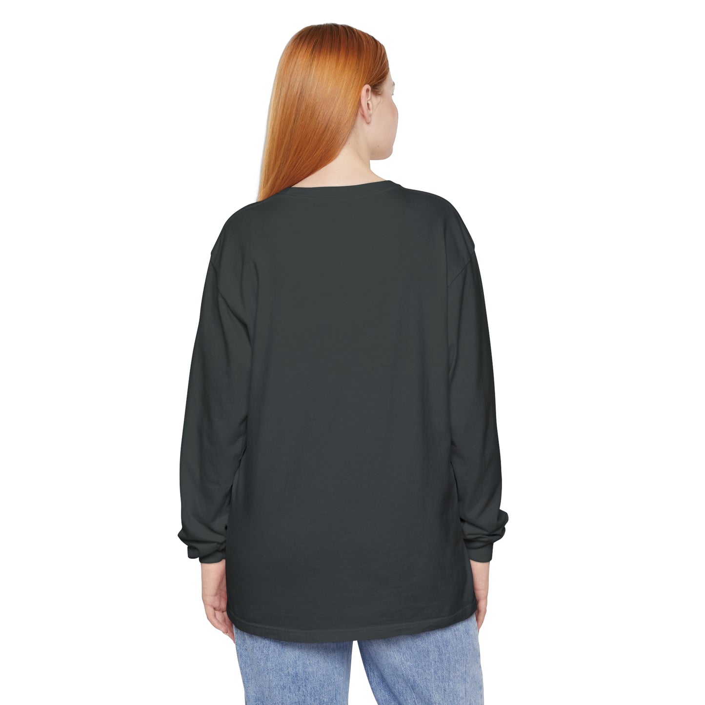 Plants & Cats Are All I Need Unisex Garment-dyed Long Sleeve