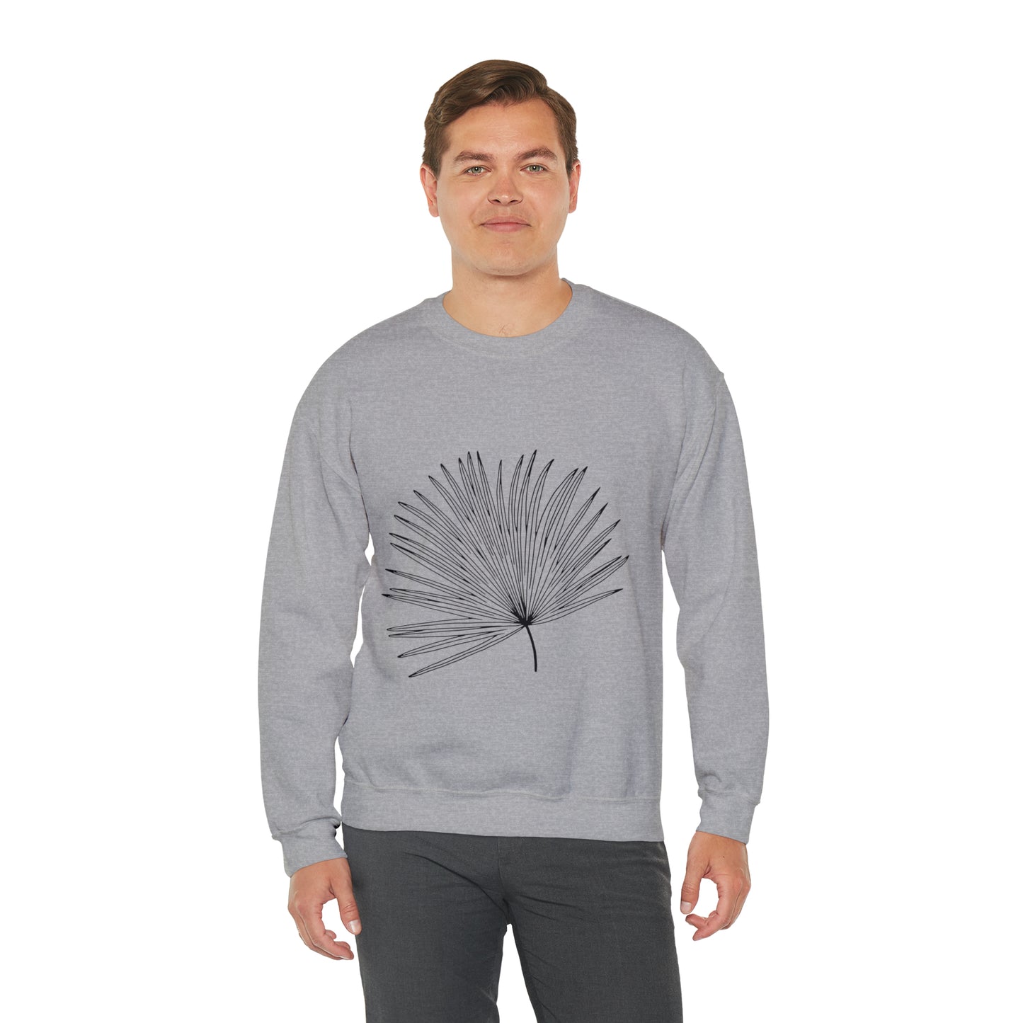 Palm Leaf Unisex Crewneck Sweatshirt