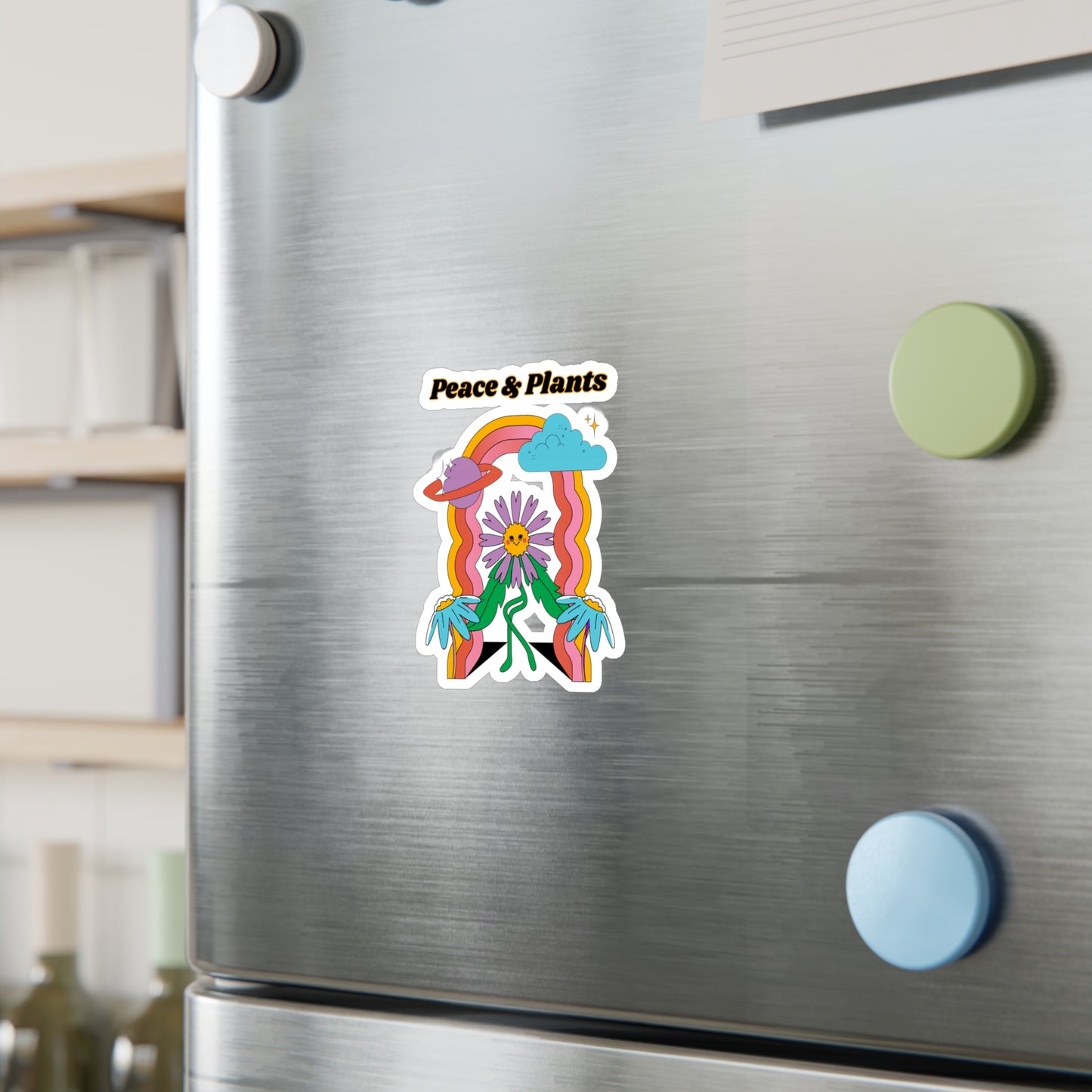 Peace & Plants Vinyl Decals