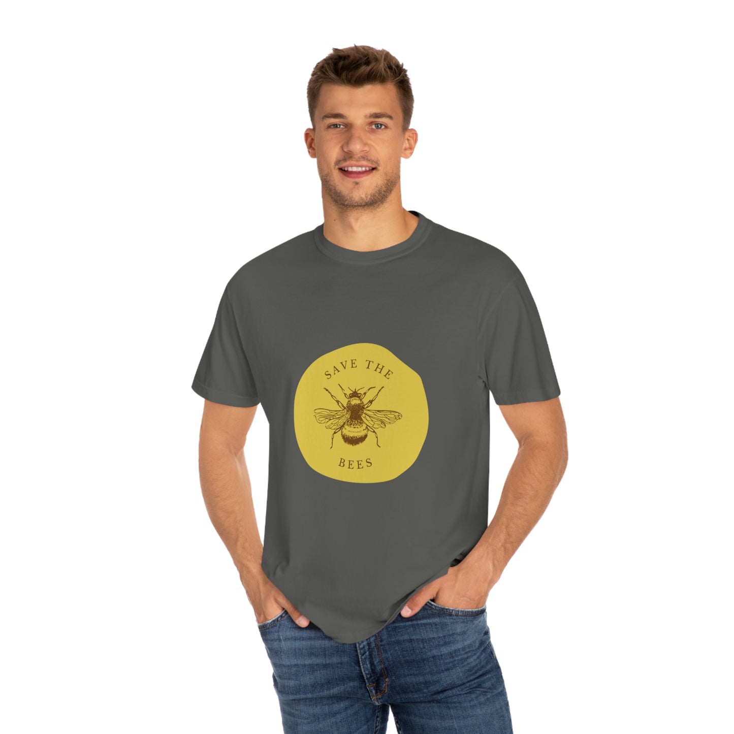 Save The Bees Unisex Garment-Dyed T-shirt