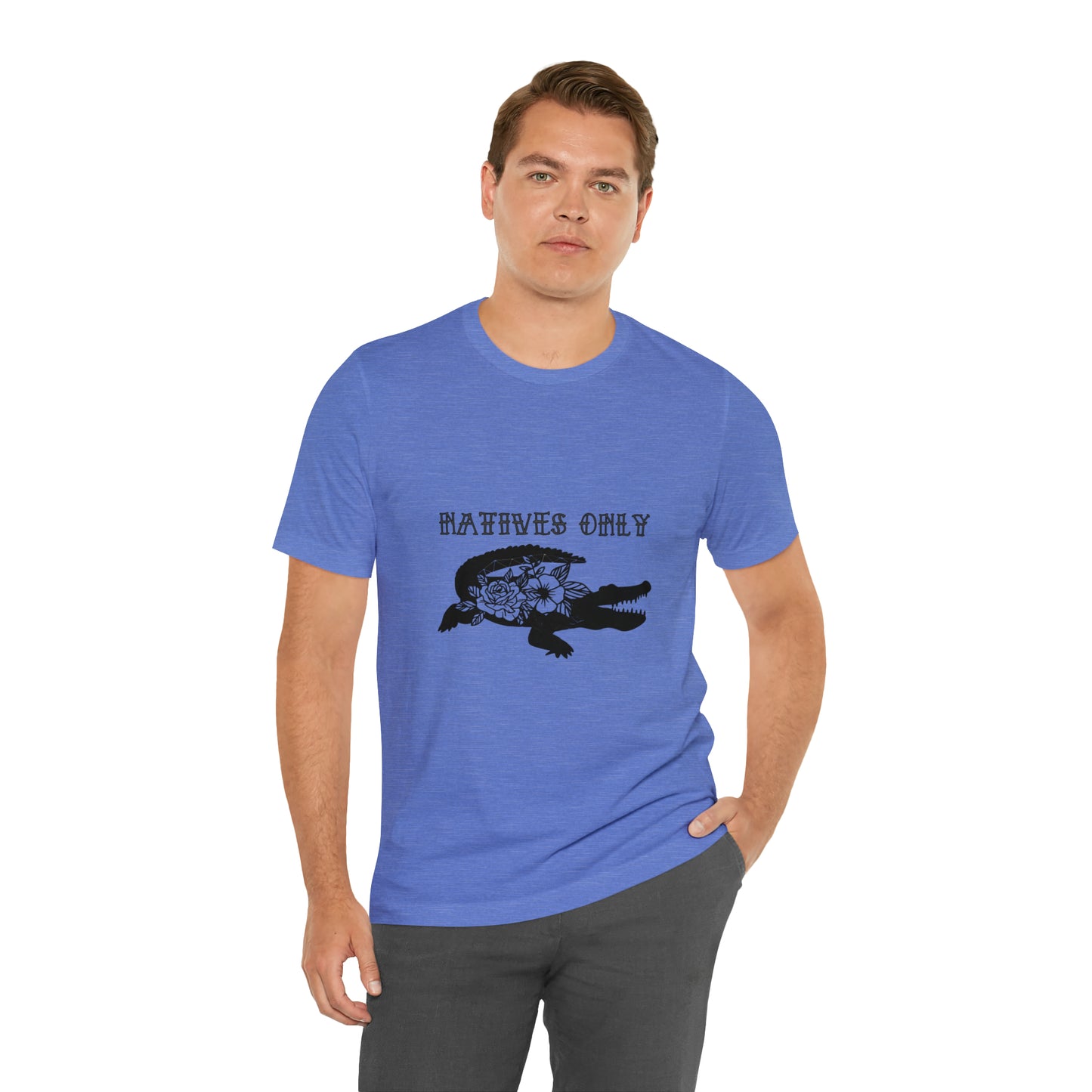 Natives Only Alligator Unisex Jersey Tee
