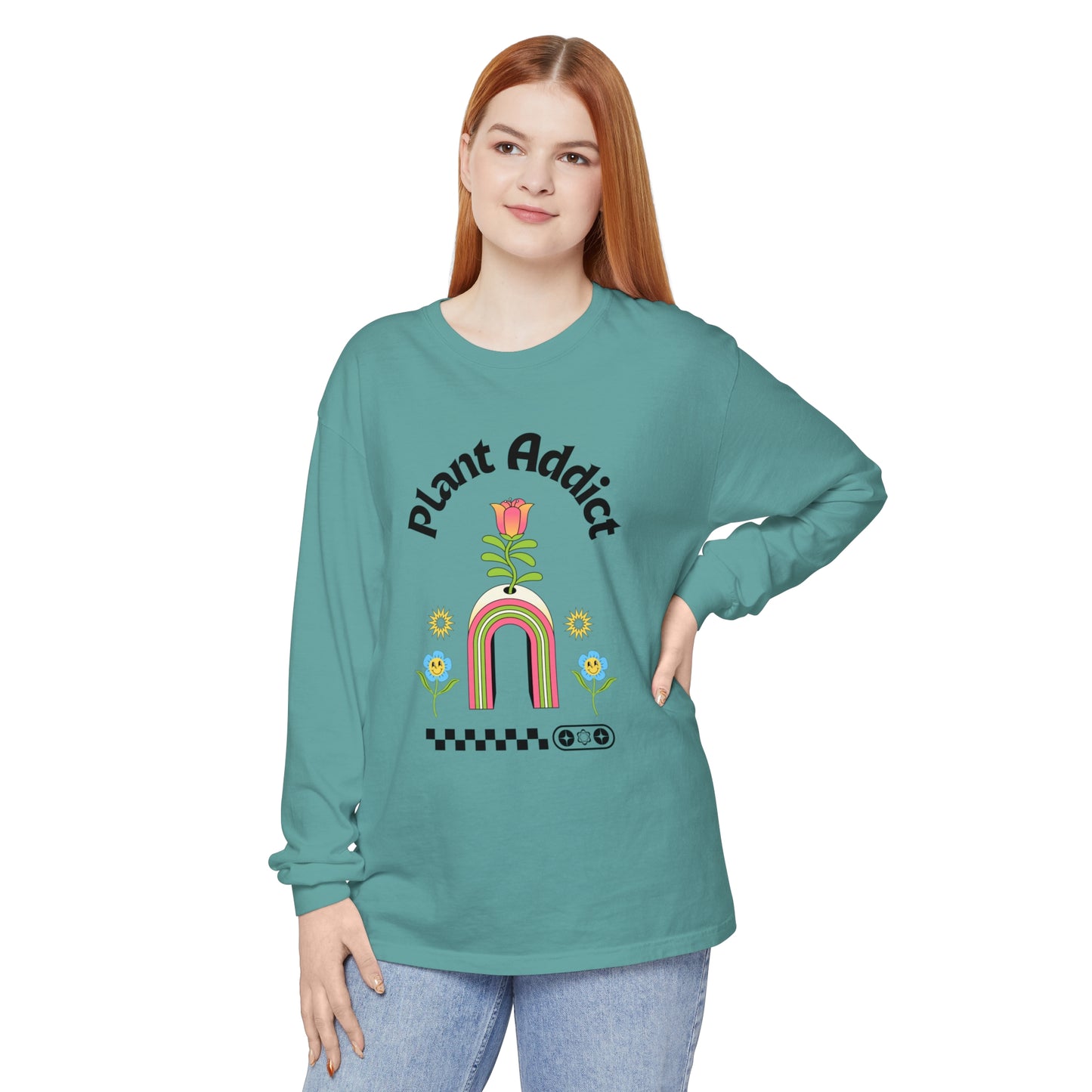 Plant Addict Garment-dyed Long Sleeve