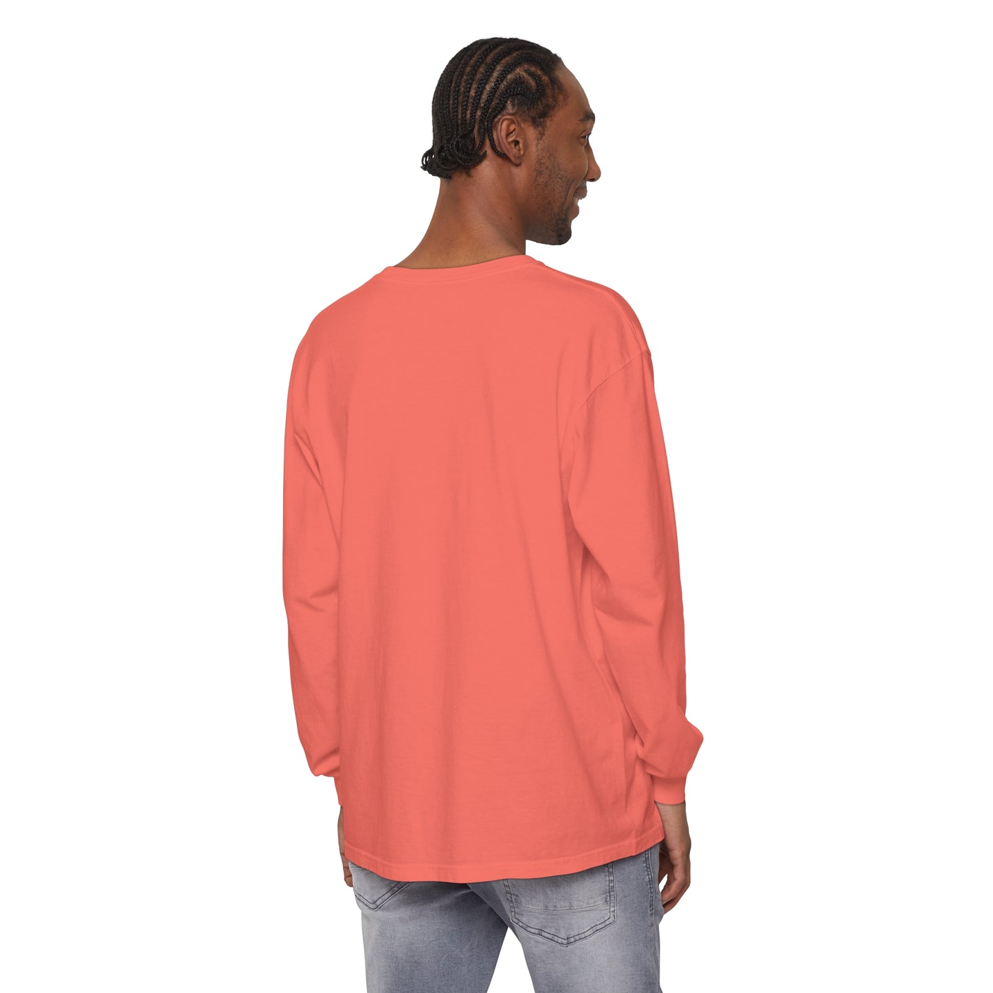 Plants & Cats Are All I Need Unisex Garment-dyed Long Sleeve