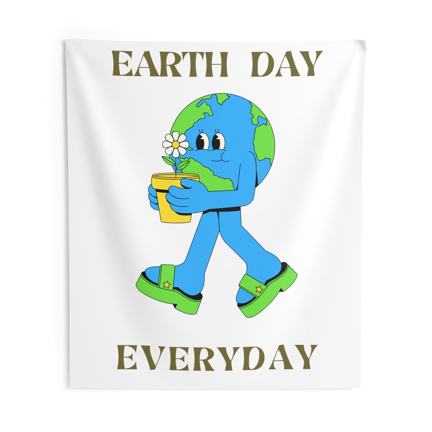 Earth Day Everyday Indoor Wall Tapestries