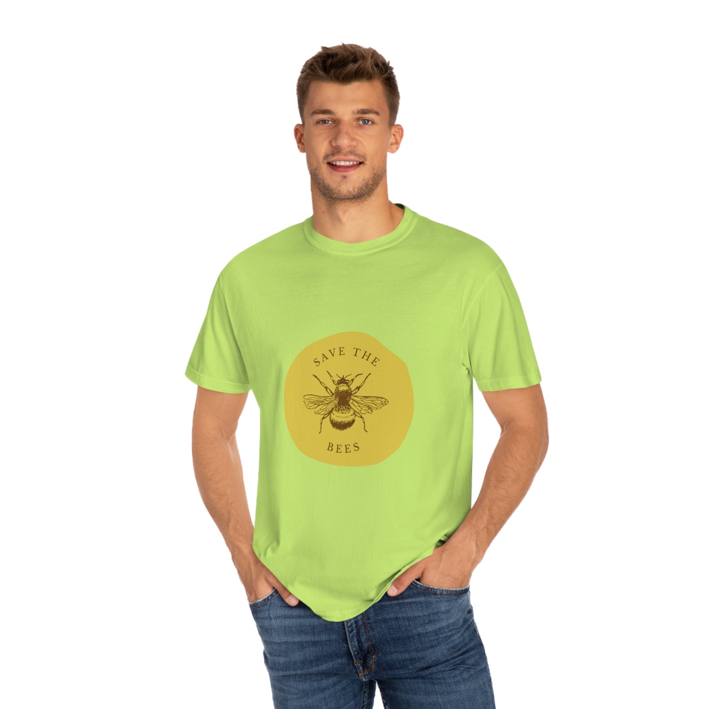 Save The Bees Unisex Garment-Dyed T-shirt