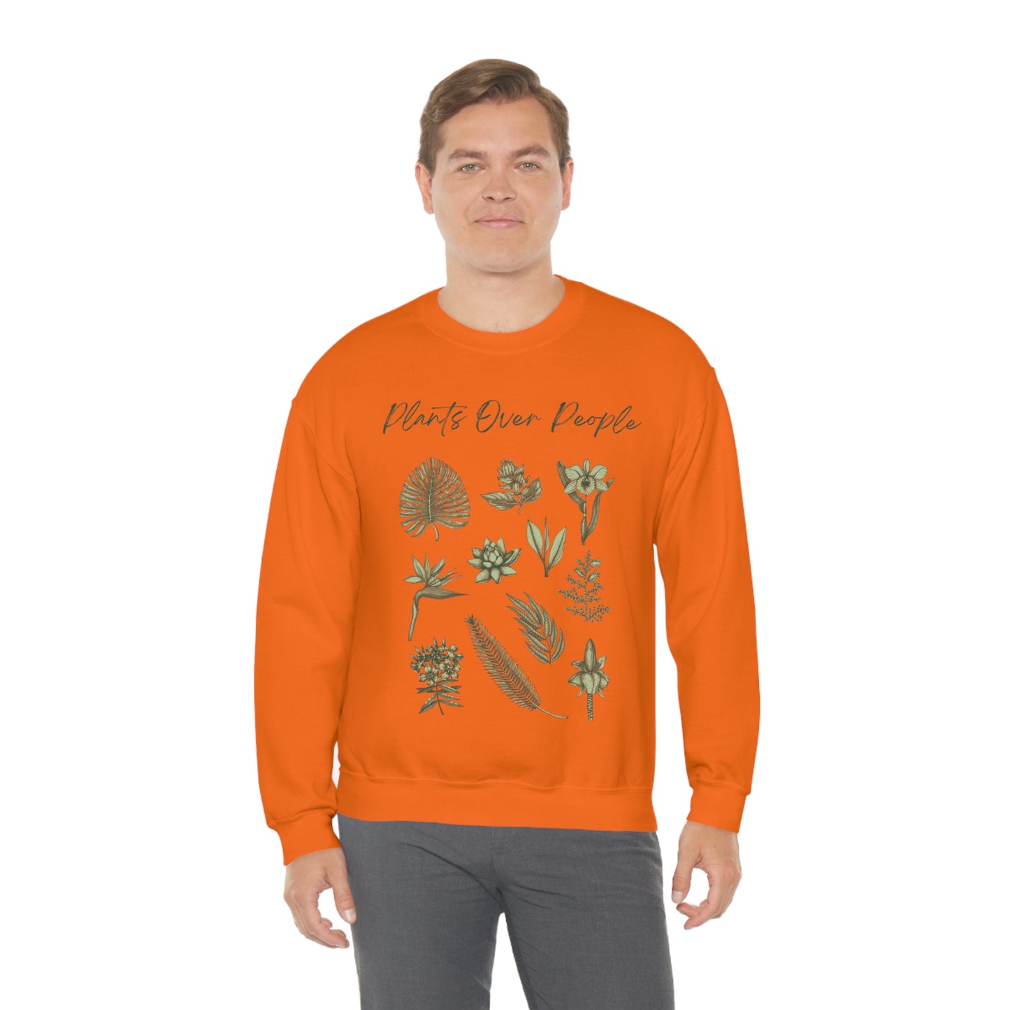 Plants Over People Unisex Crewneck