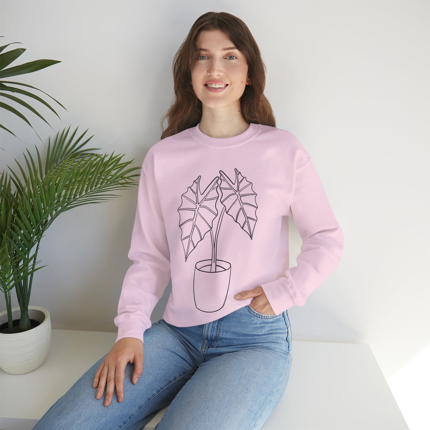 Alocasia Unisex Crewneck Sweatshirt