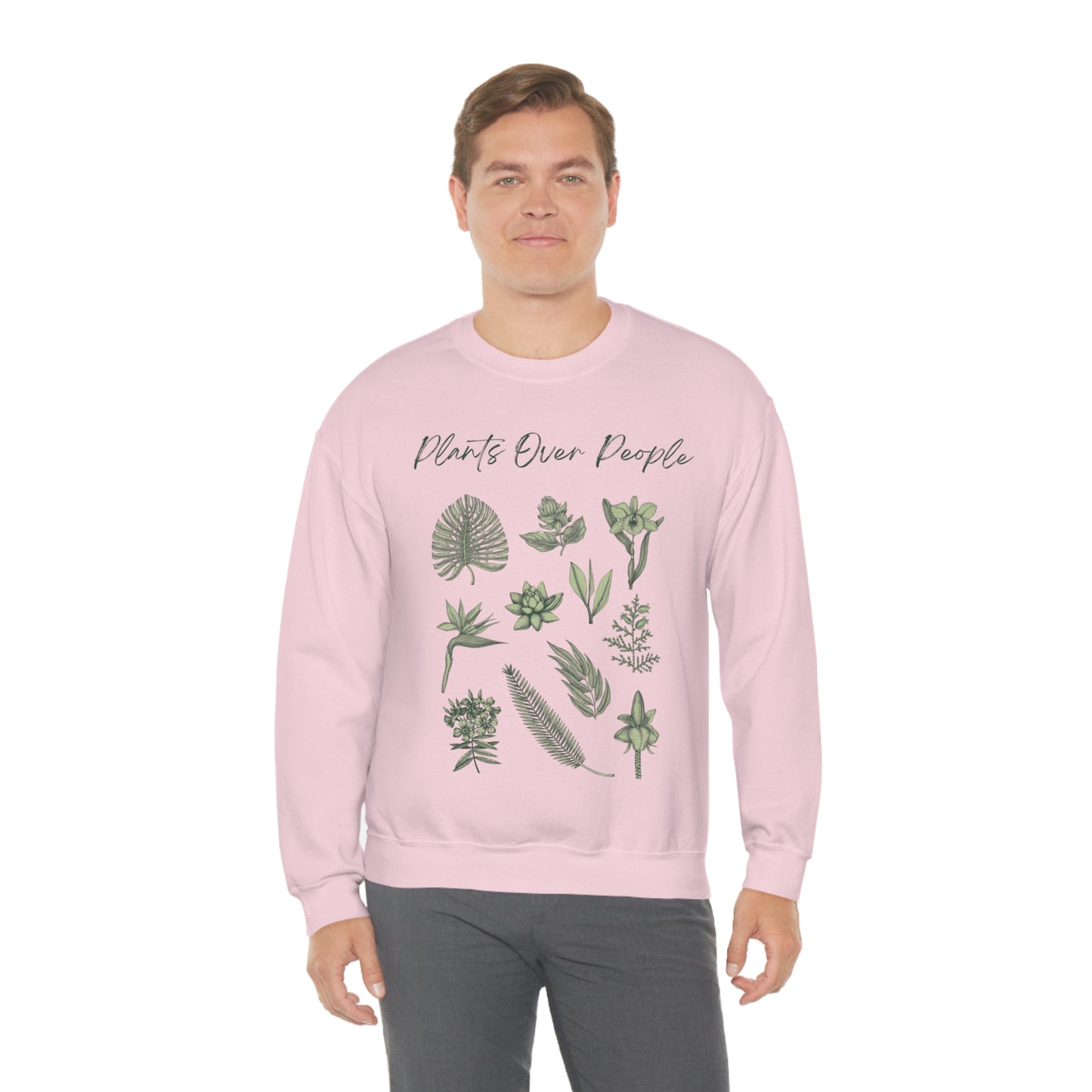 Plants Over People Unisex Crewneck