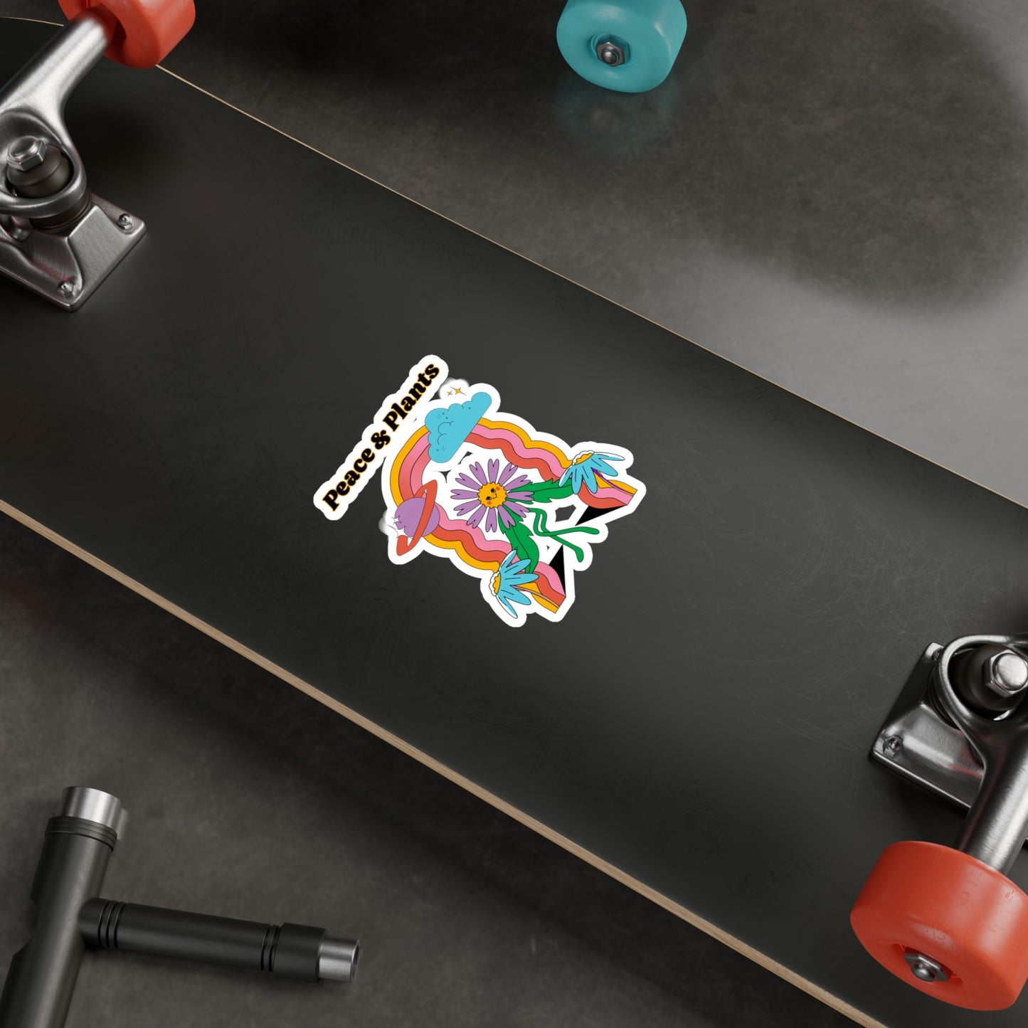 Peace & Plants Vinyl Decals