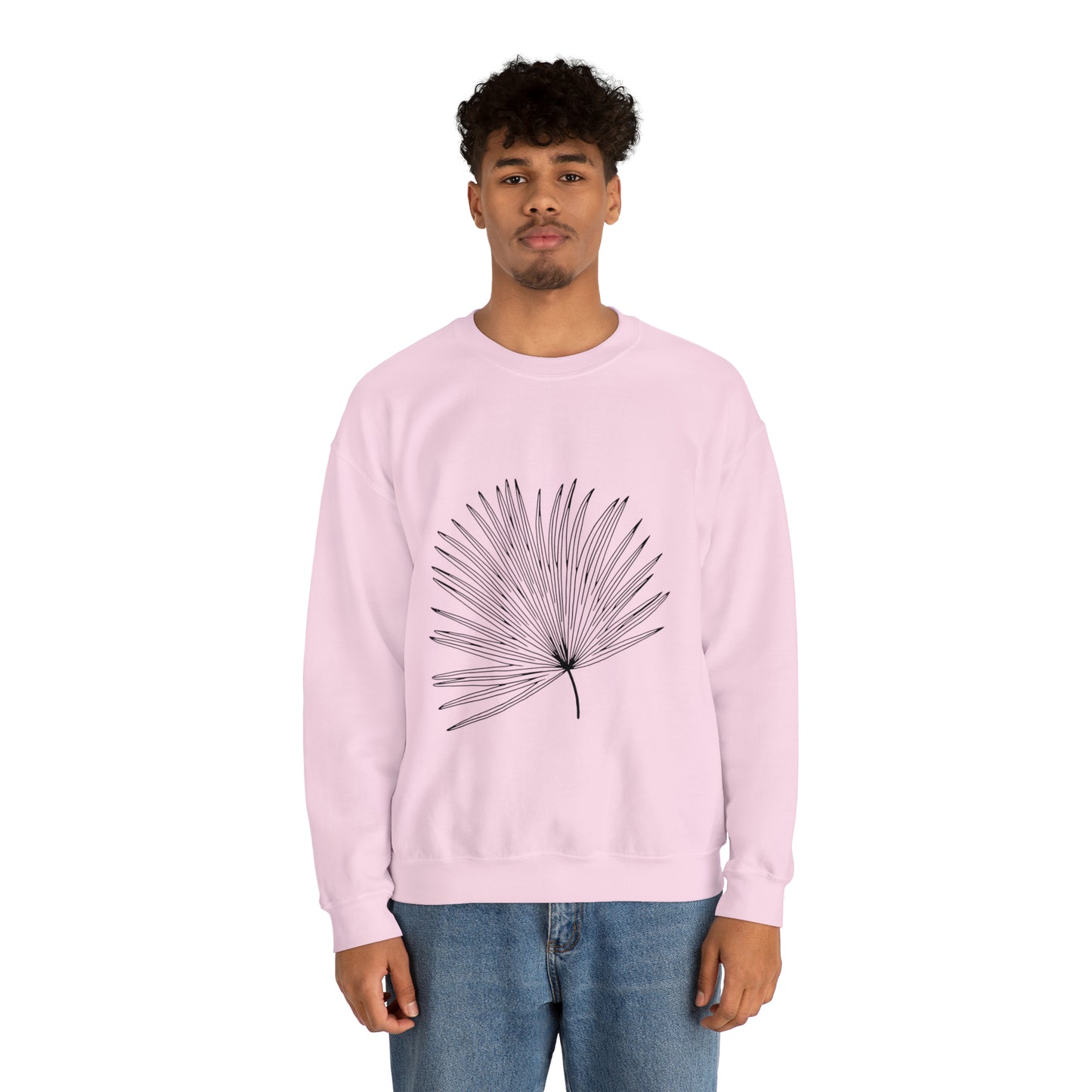 Palm Leaf Unisex Crewneck Sweatshirt