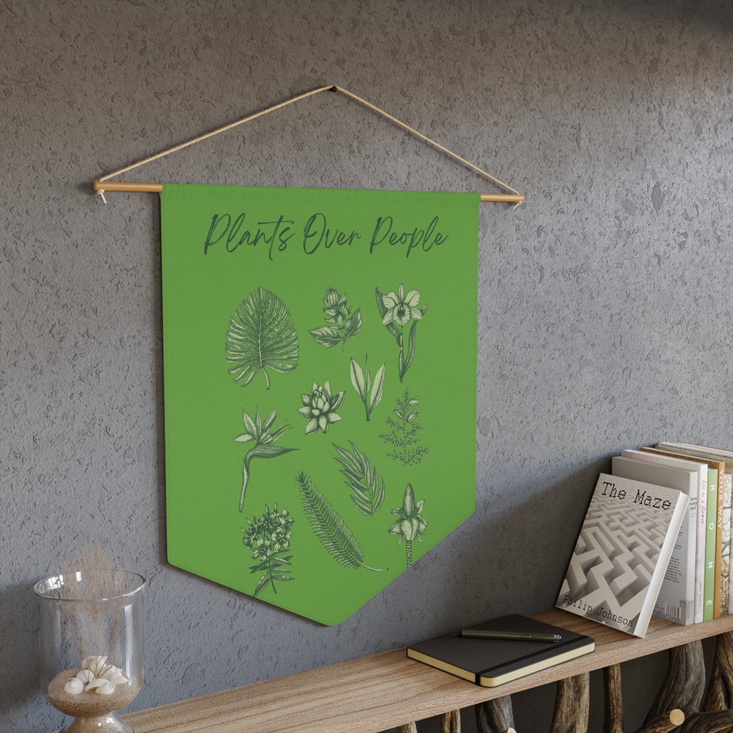 Plants Over People Pennant