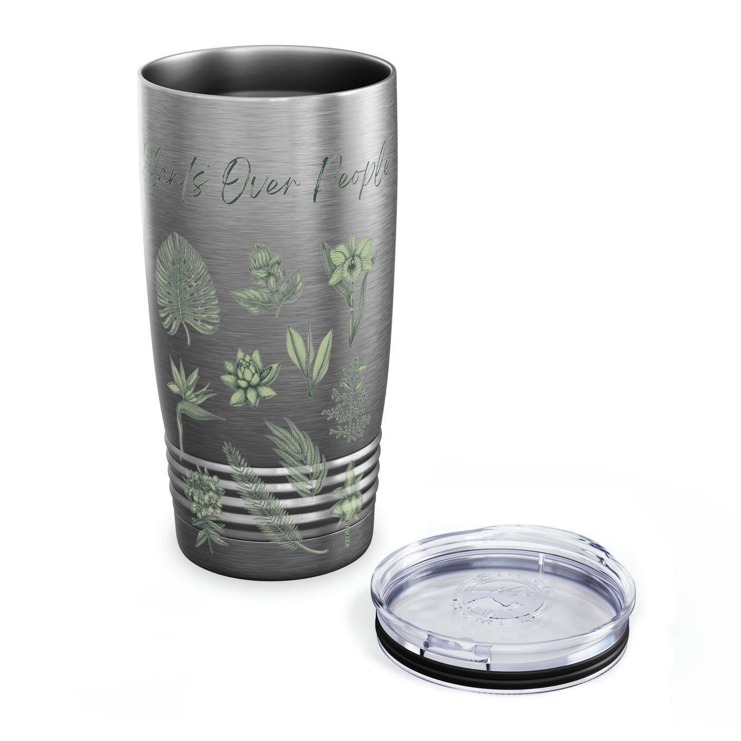 Plants Over People Ringneck Tumbler, 20oz