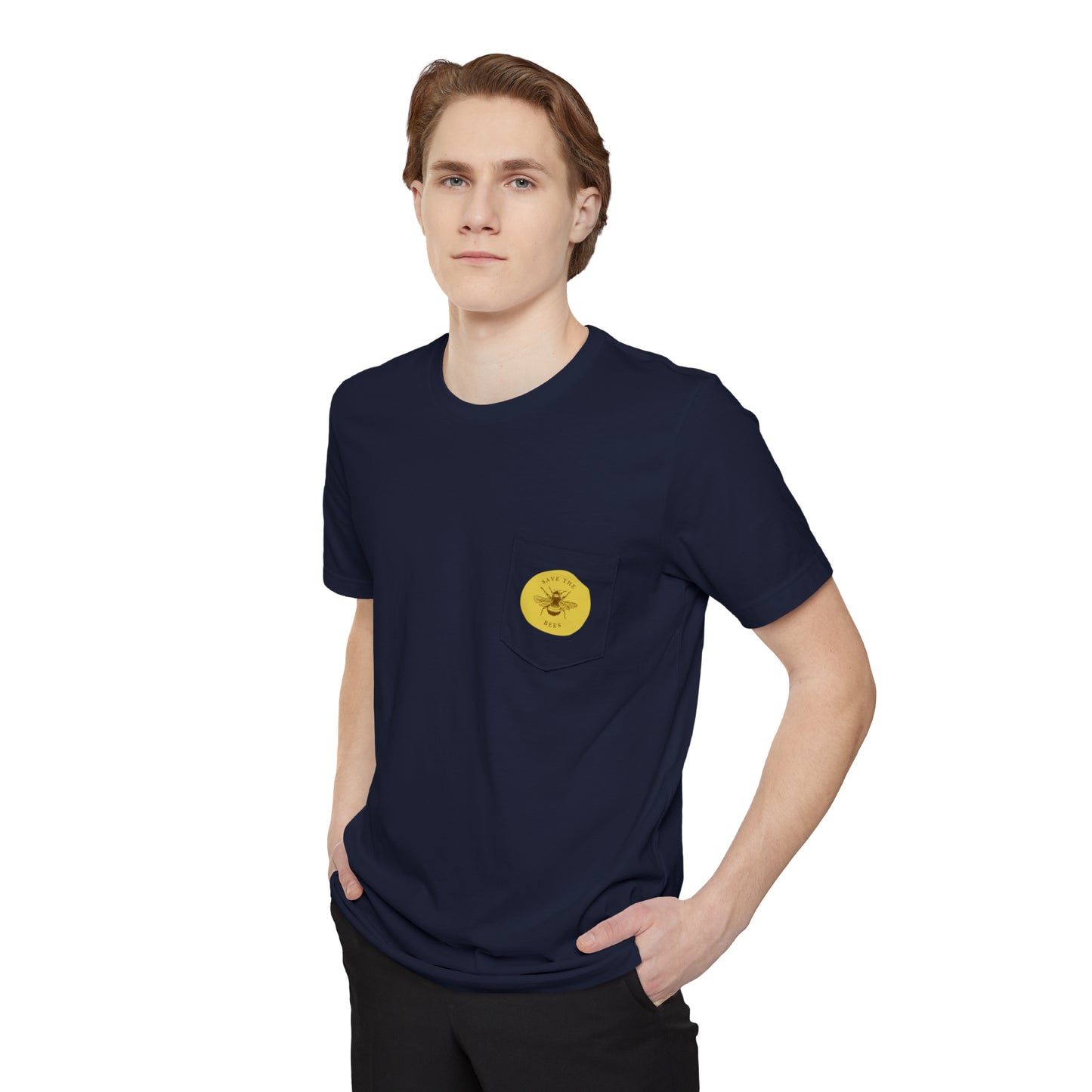 Save The Bees Unisex Pocket Tee