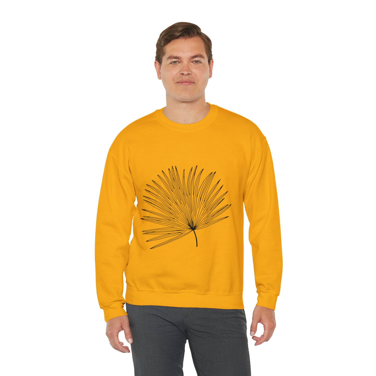 Palm Leaf Unisex Crewneck Sweatshirt