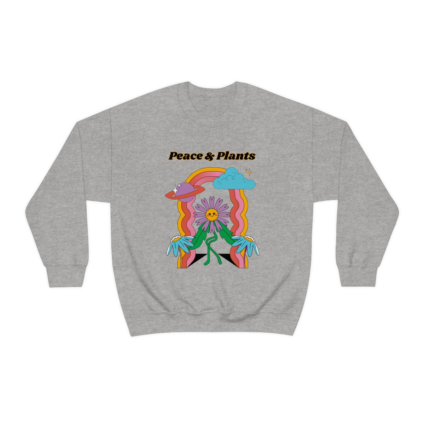 Peace & Plants Unisex Crewneck