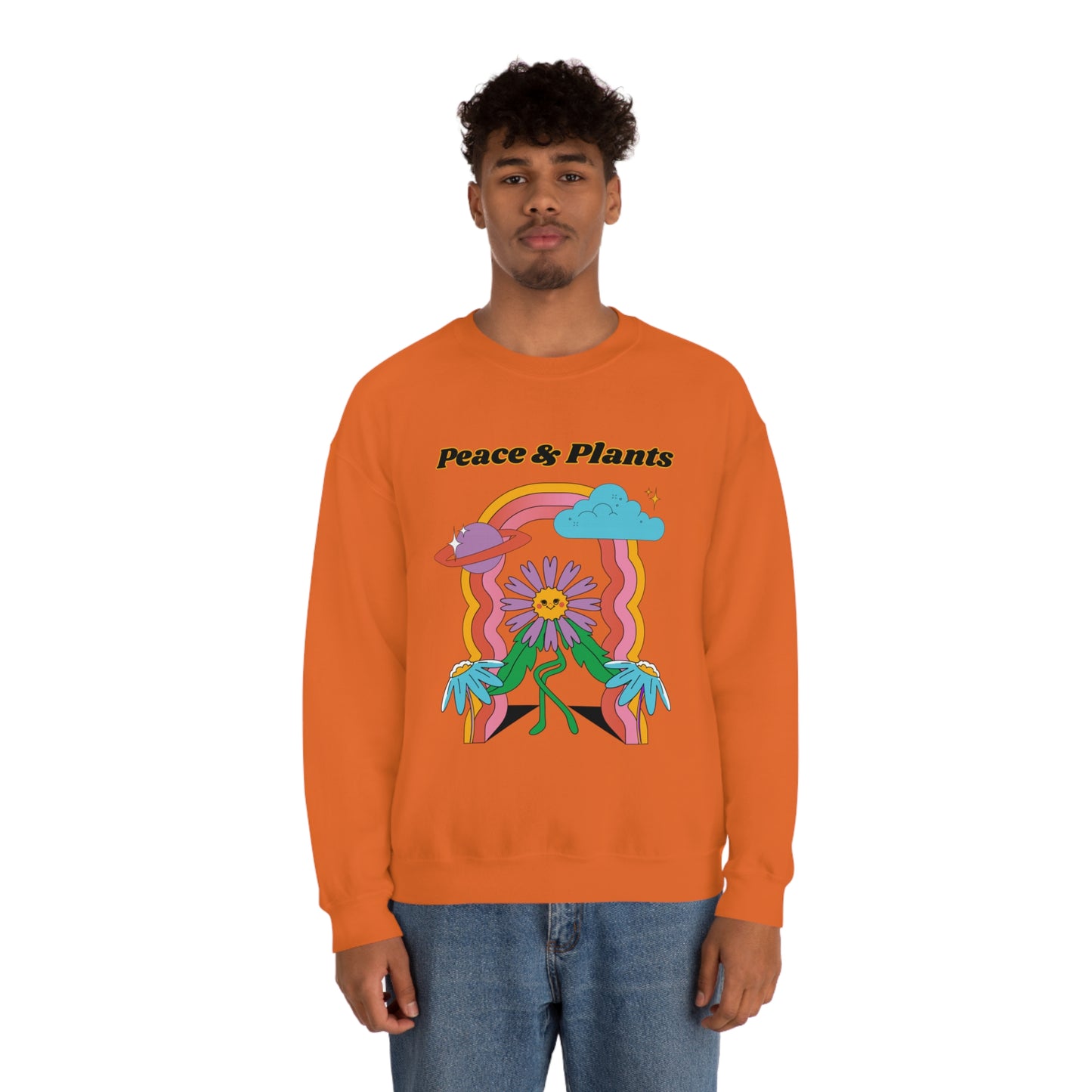 Peace & Plants Unisex Crewneck
